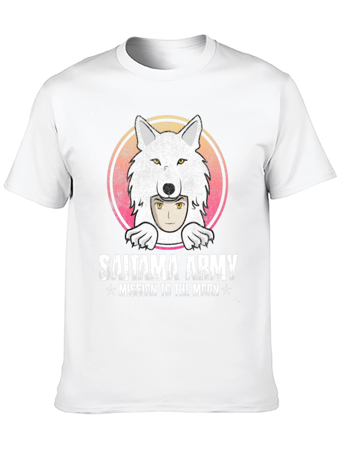 Saitama Army Mission To The Moon Graphic Tee