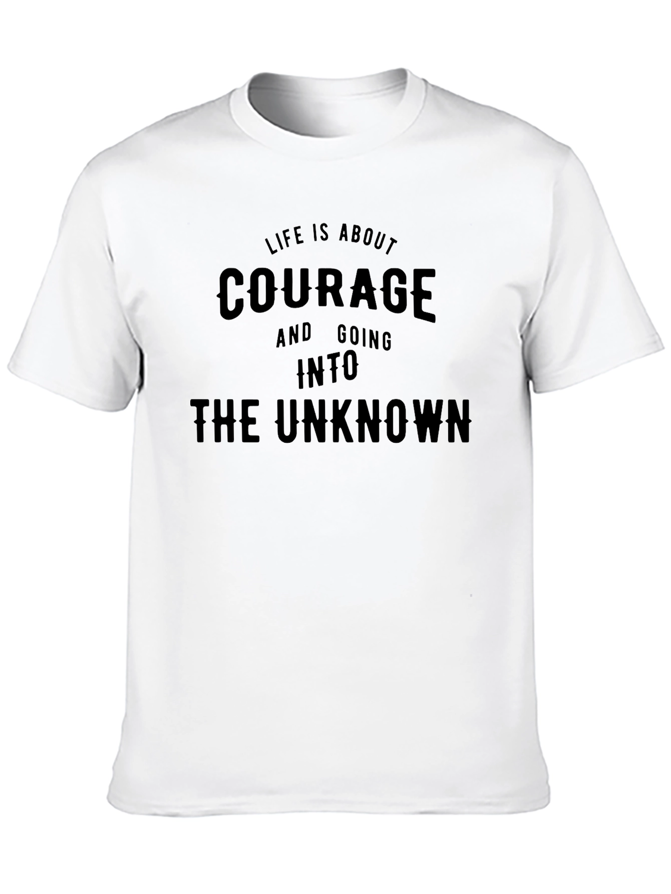 Courage Into The Unknown Graphic Tee