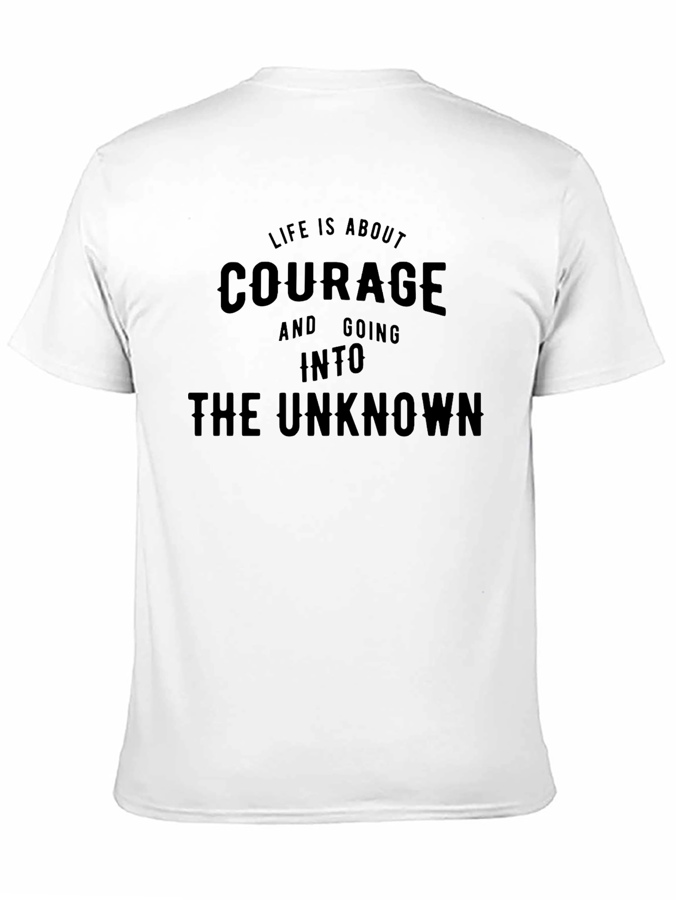 Courage Into The Unknown Graphic Tee