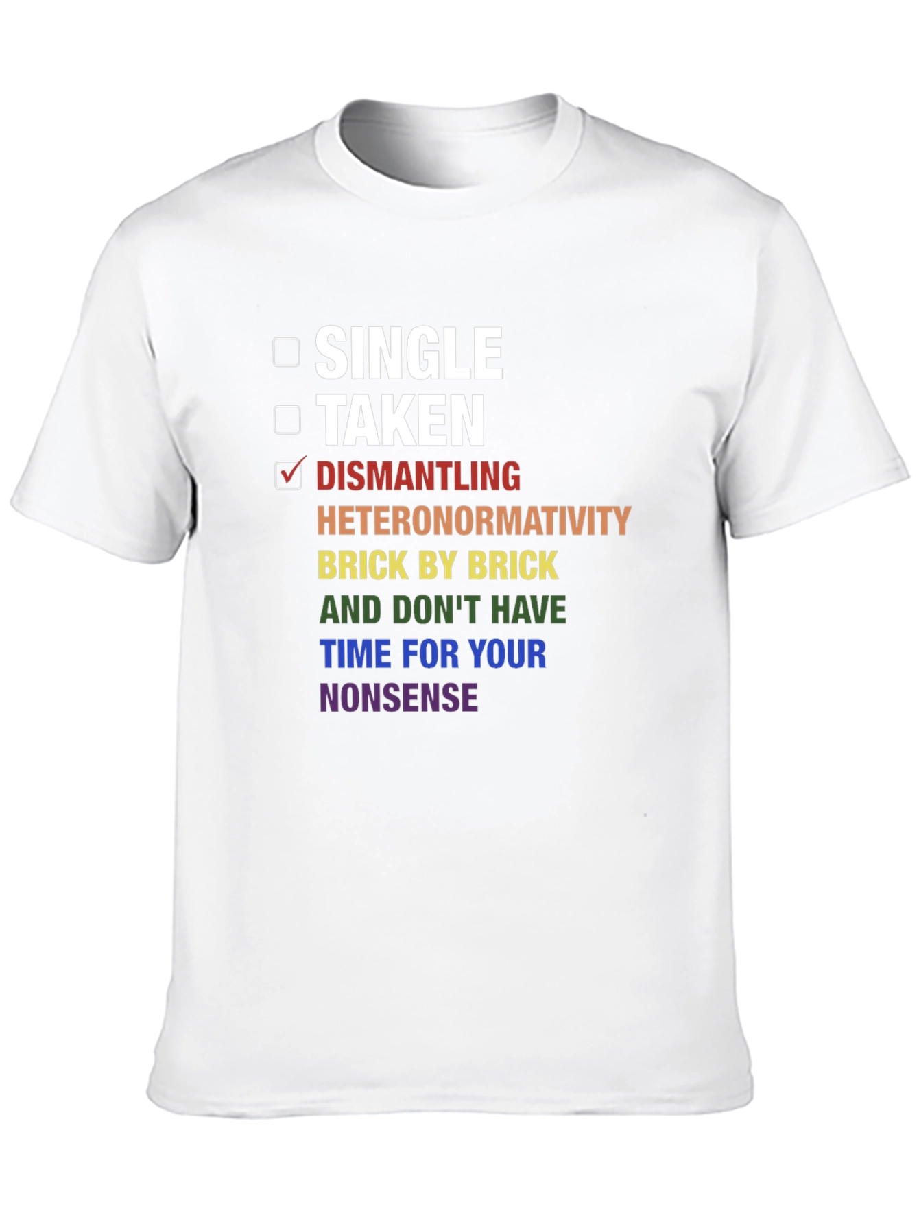 Dismantling Heteronormativity Pride T-Shirt