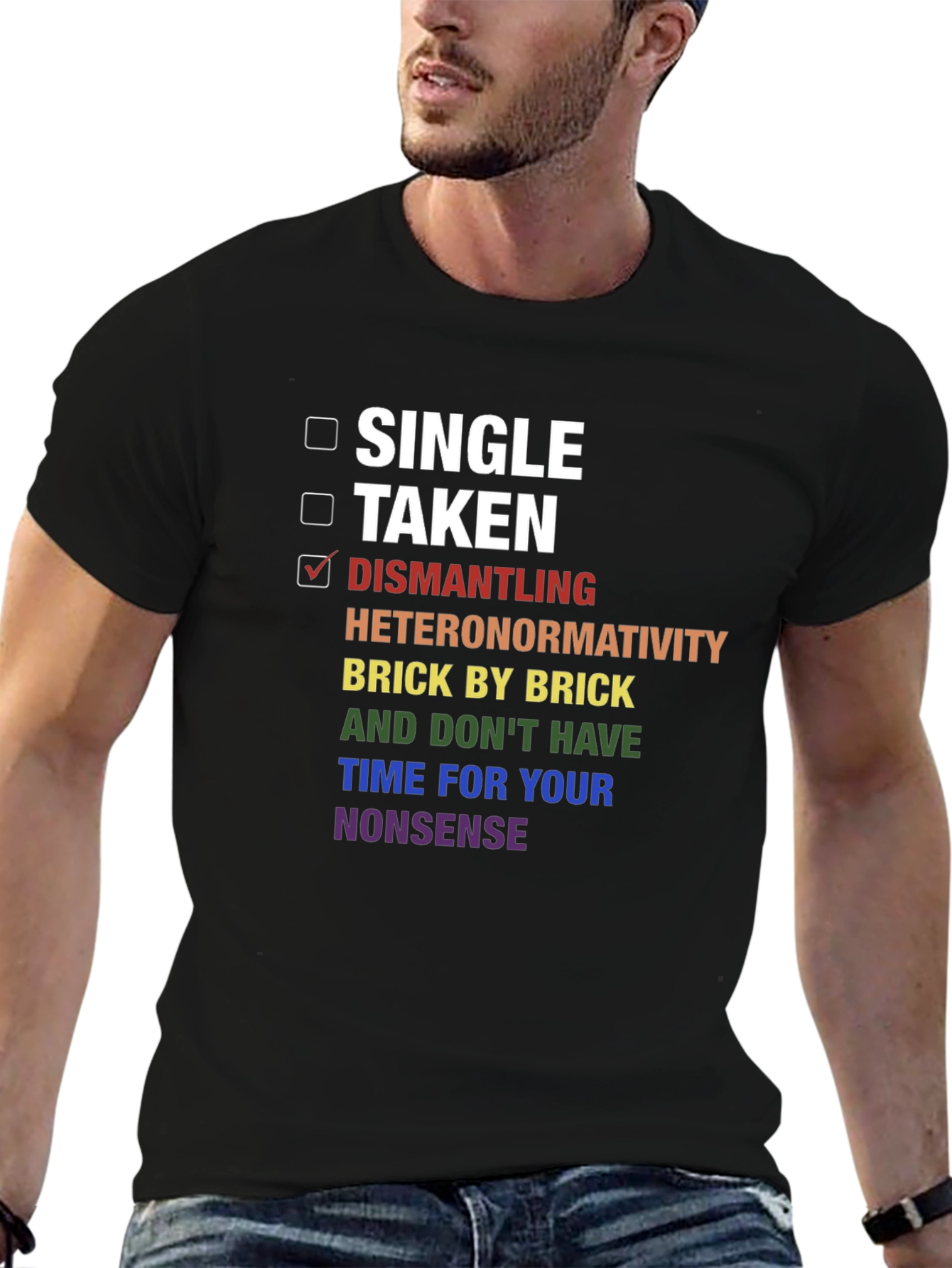 Dismantling Heteronormativity Pride T-Shirt