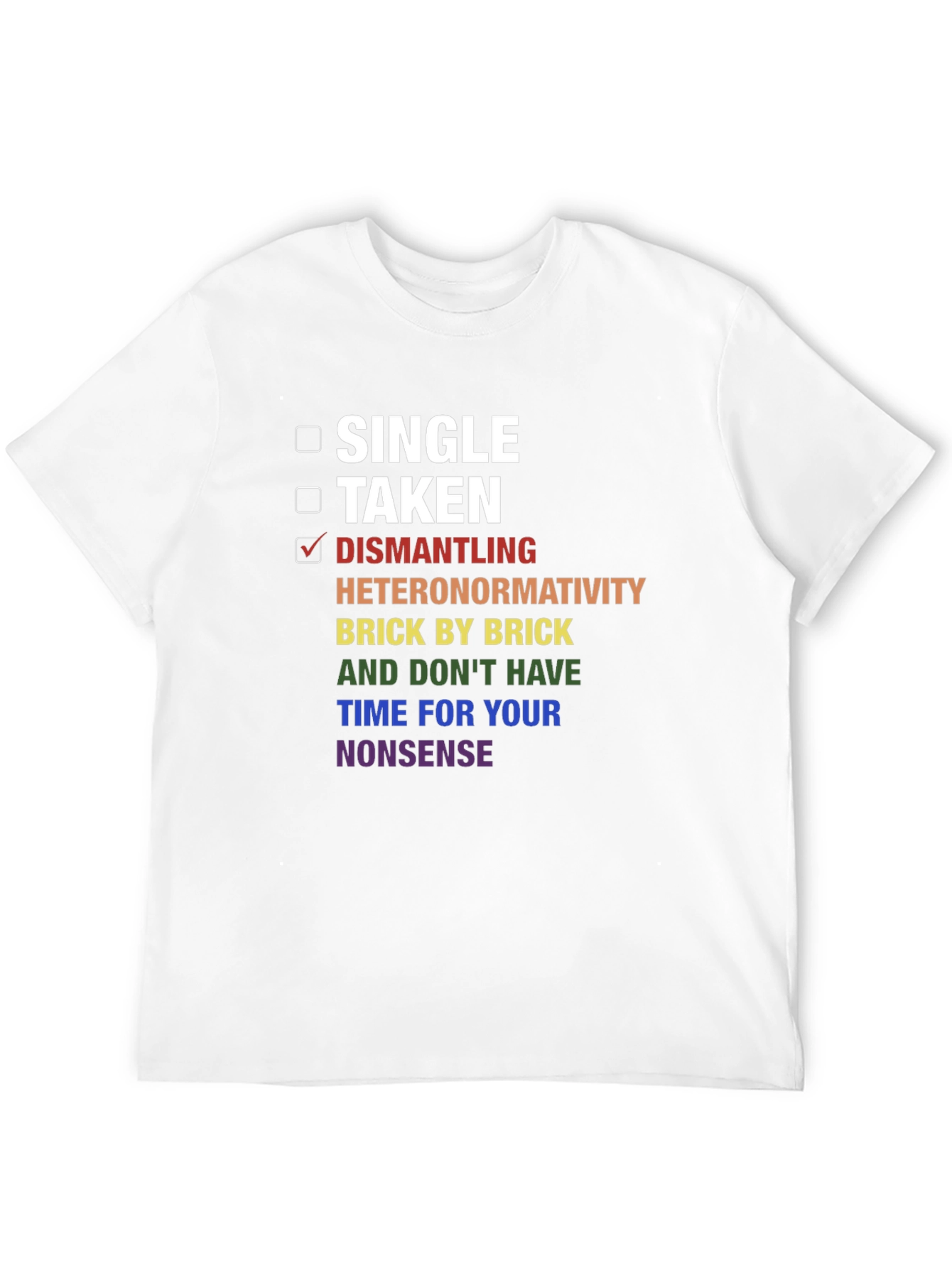 Dismantling Heteronormativity Pride T-Shirt