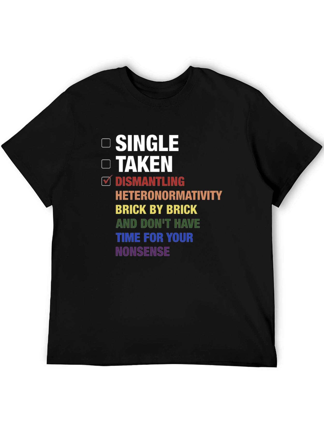 Dismantling Heteronormativity Pride T-Shirt