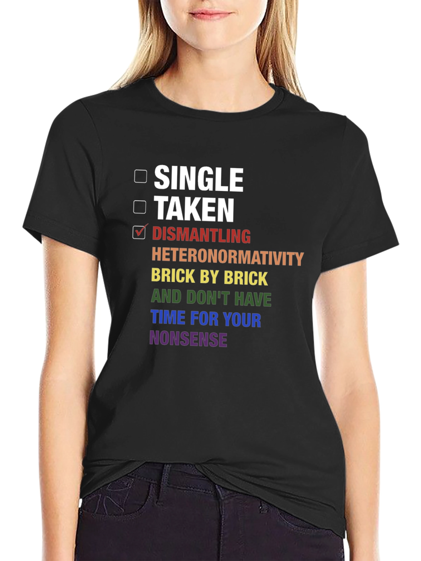 Dismantling Heteronormativity Pride T-Shirt