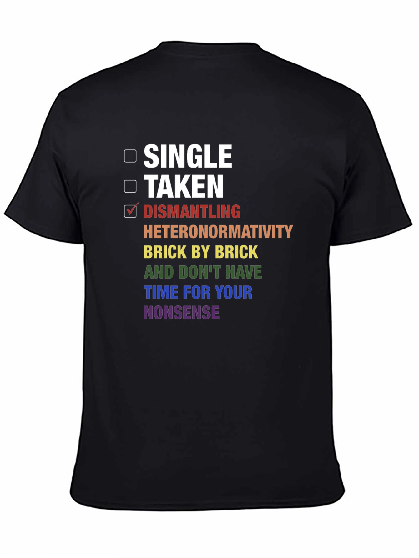 Dismantling Heteronormativity Pride T-Shirt