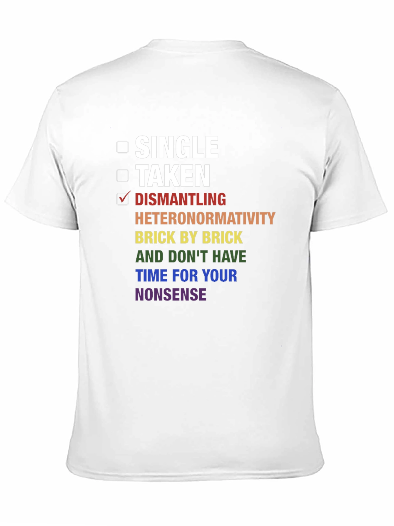 Dismantling Heteronormativity Pride T-Shirt