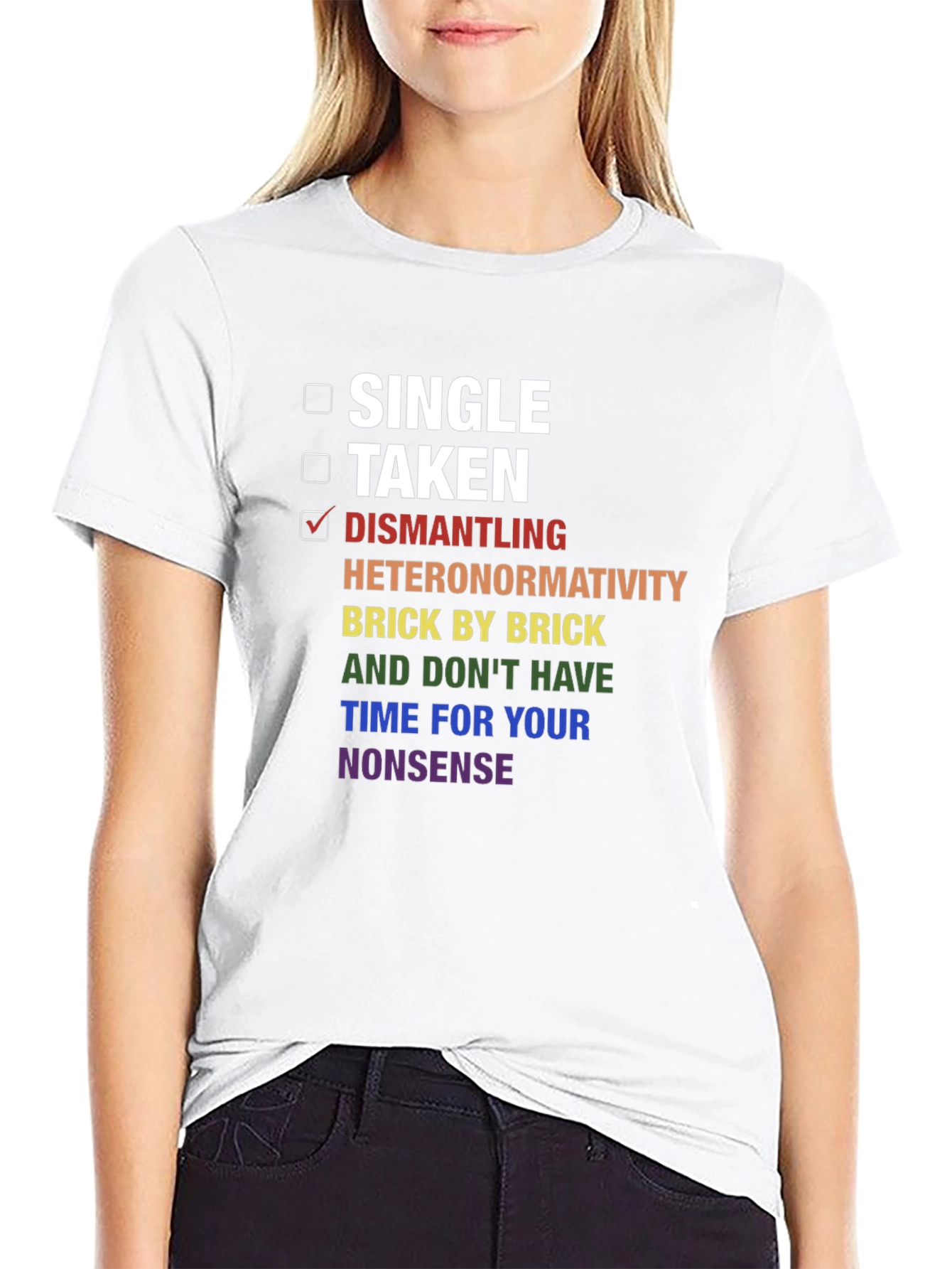 Dismantling Heteronormativity Pride T-Shirt