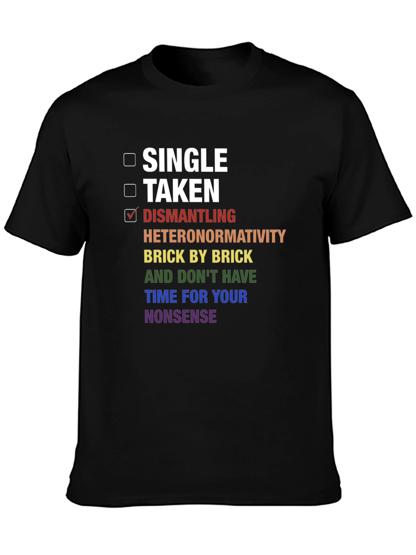 Dismantling Heteronormativity Pride T-Shirt