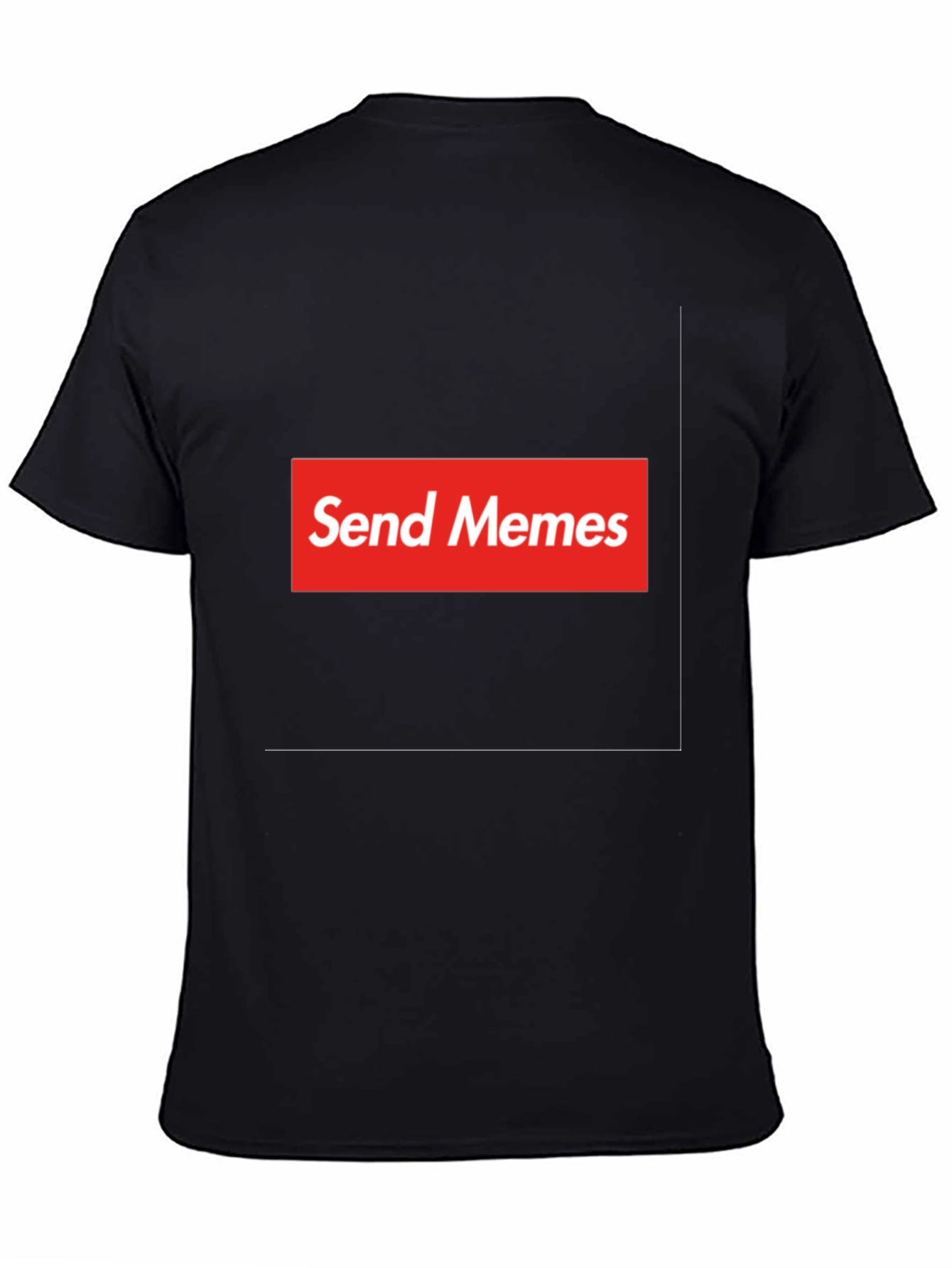 Send Memes Graphic Tee - Supreme Parody