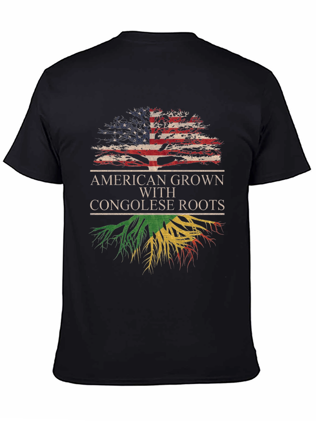 American Grown Congolese Roots T-Shirt