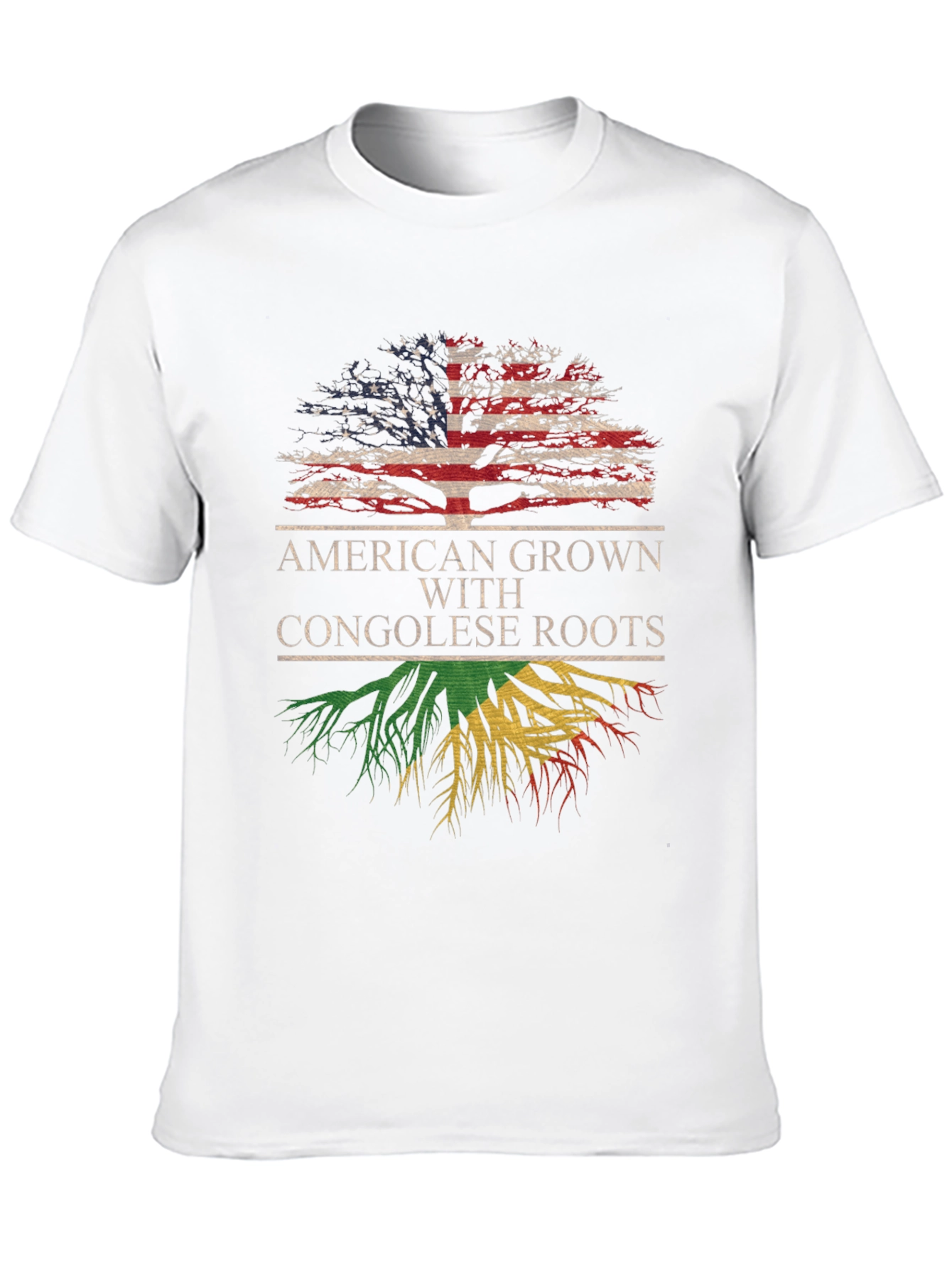 American Grown Congolese Roots T-Shirt