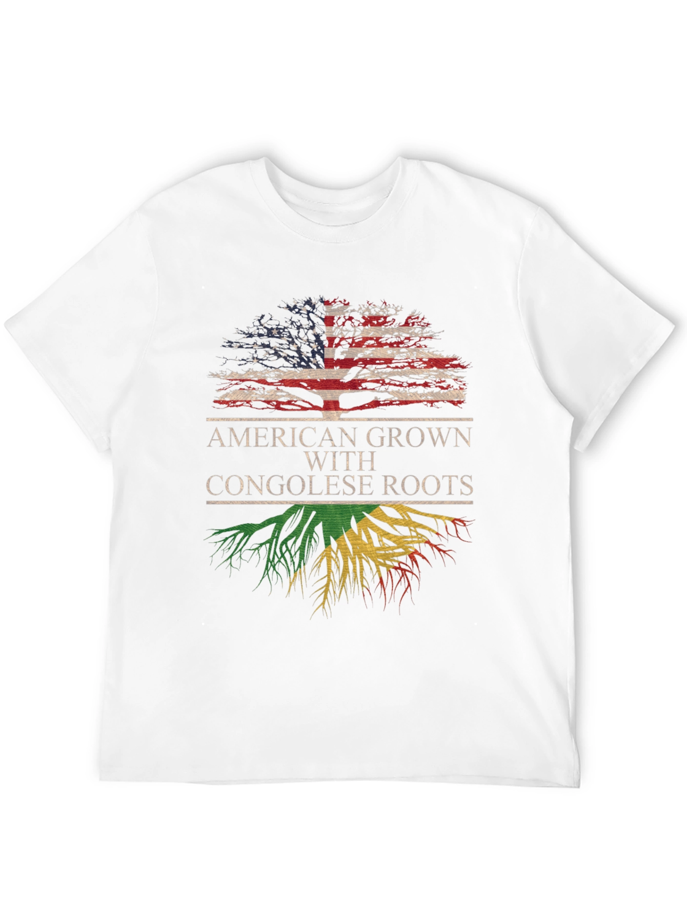 American Grown Congolese Roots T-Shirt