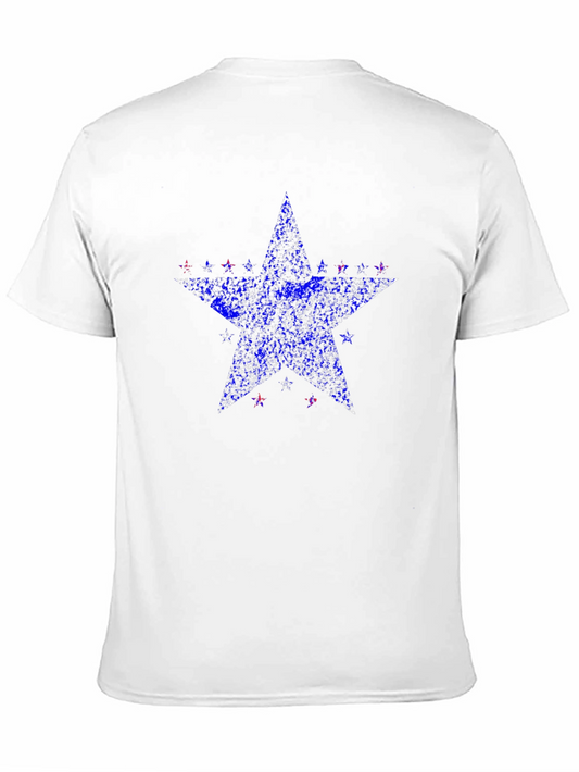Starry Star T-Shirt - Patriotic Sparkle Tee