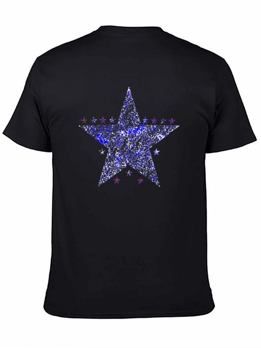 Starry Star T-Shirt - Patriotic Sparkle Tee