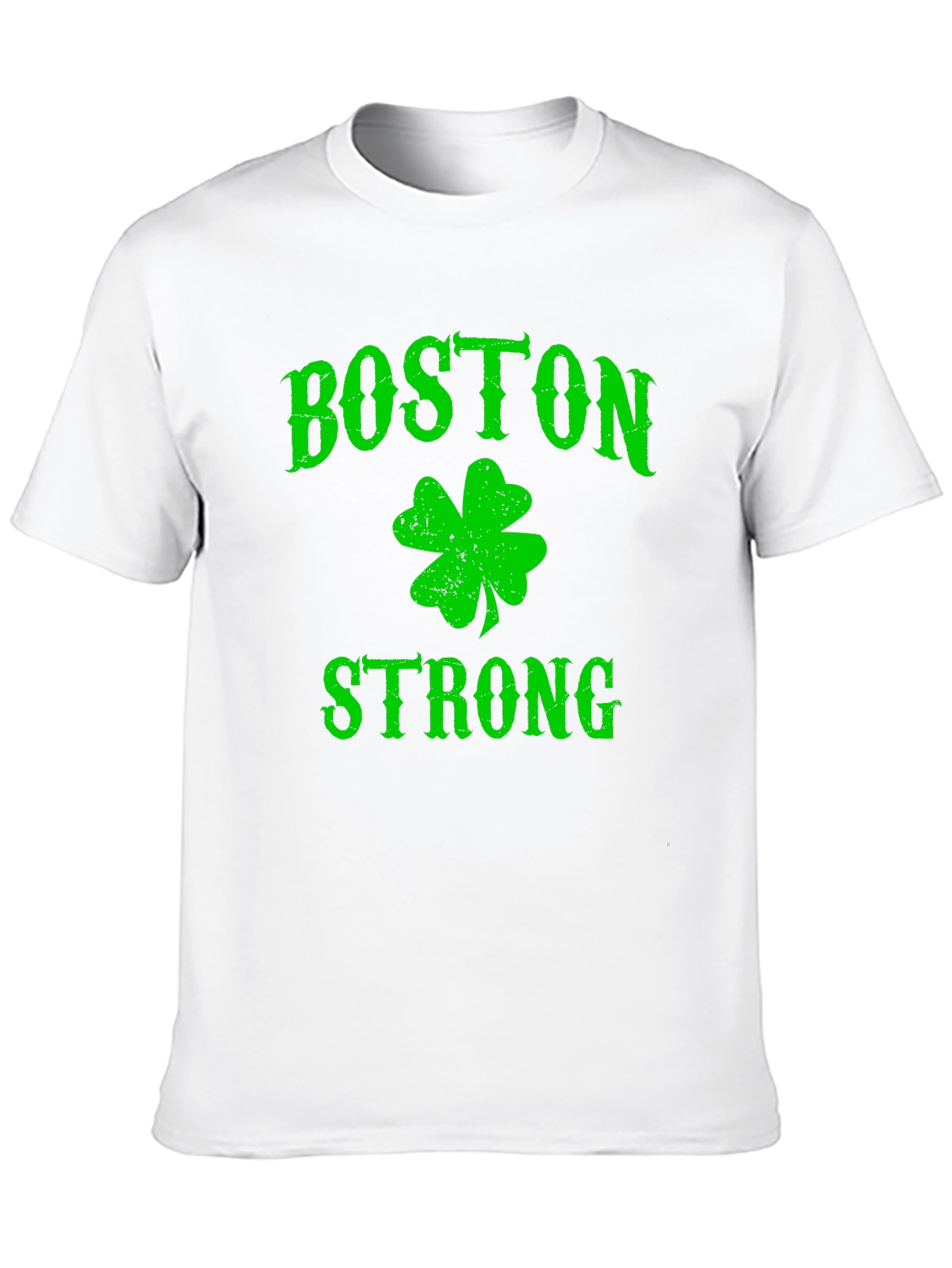 Boston Strong Shamrock Graphic Tee - Classic Fit
