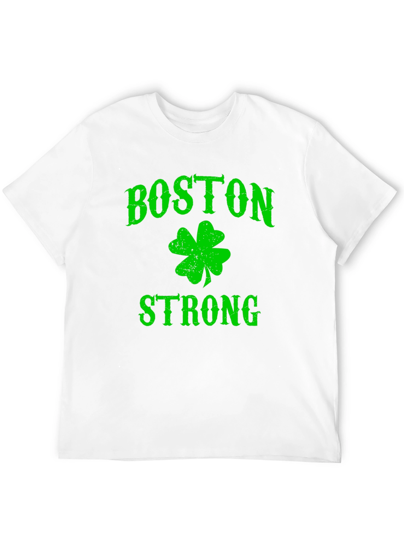 Boston Strong Shamrock Graphic Tee - Classic Fit