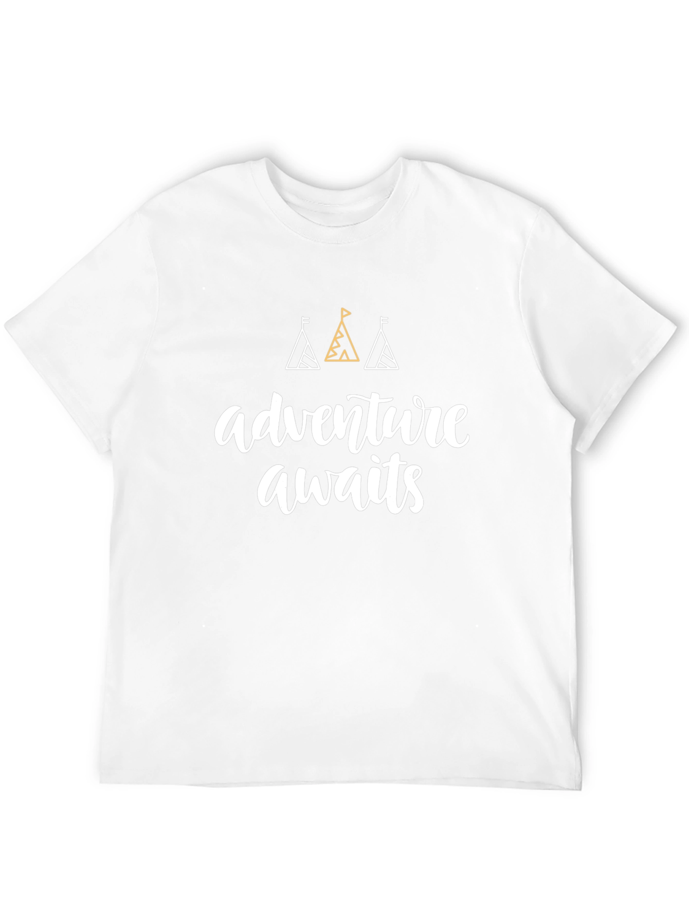 Adventure Awaits Graphic Tee - Unisex Black T-Shirt