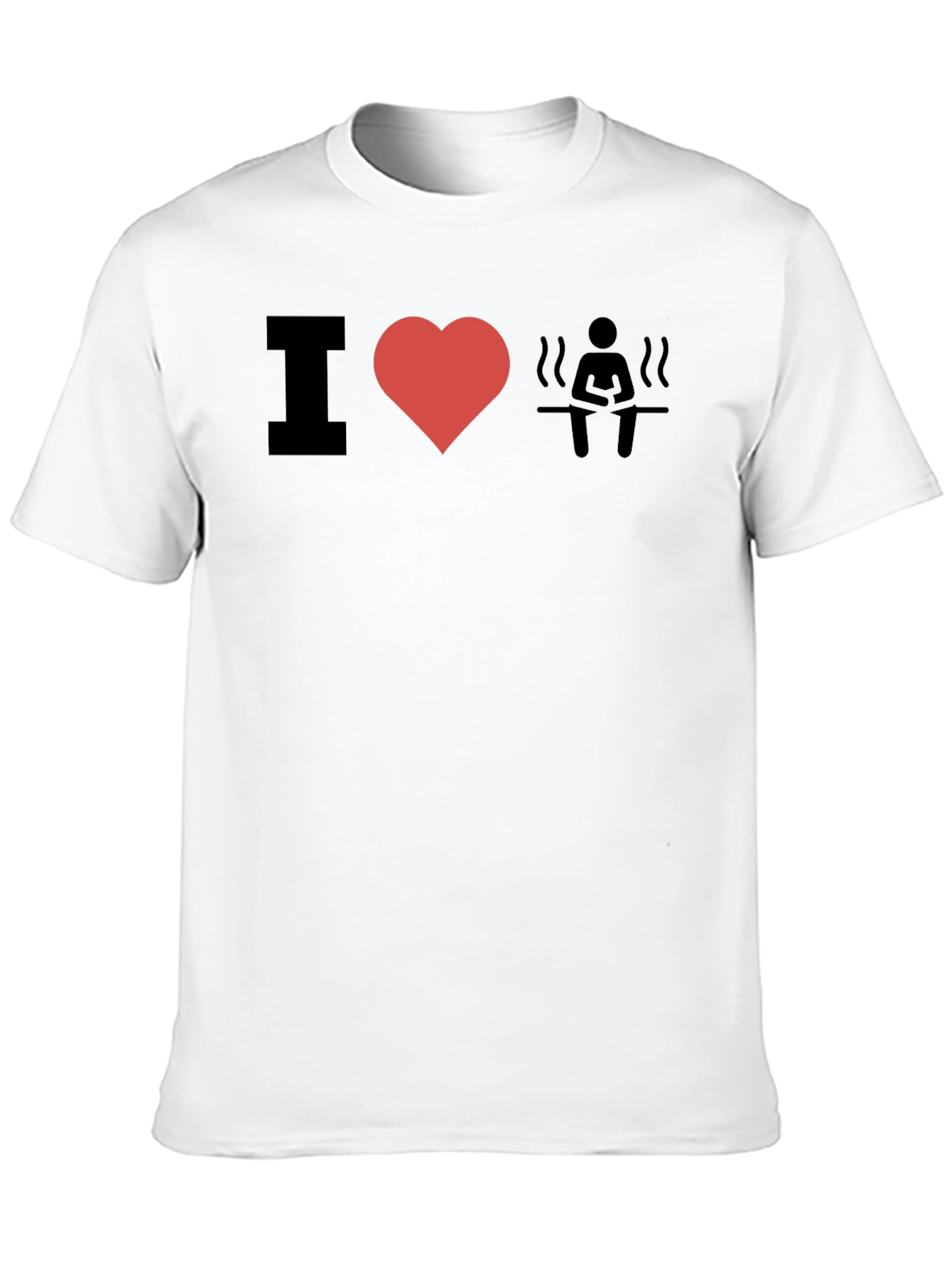 I Heart Sauna T-Shirt - Relax in Style