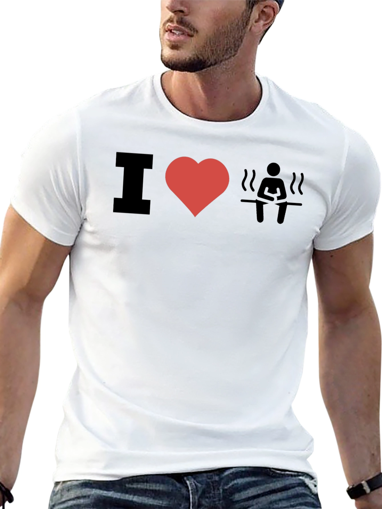 I Heart Sauna T-Shirt - Relax in Style