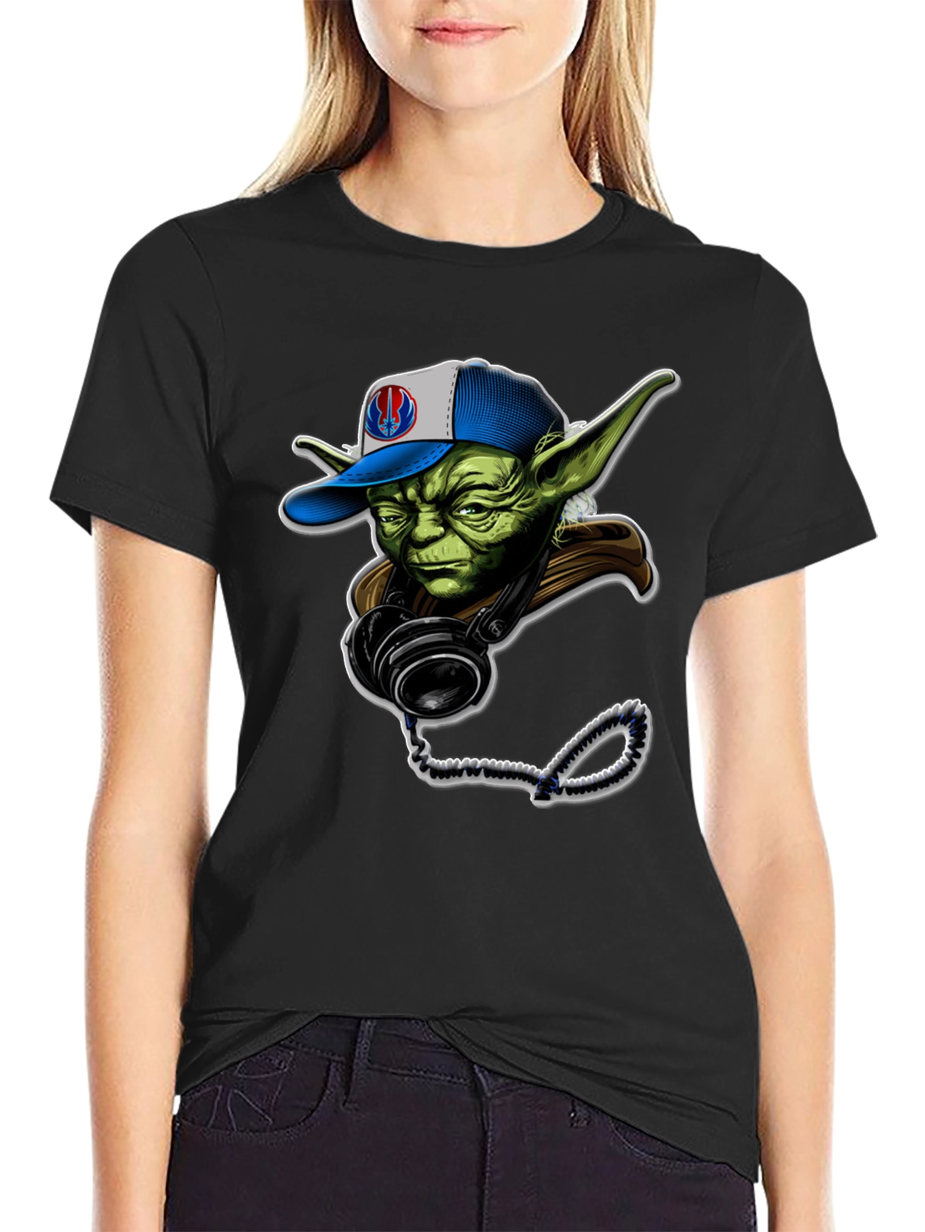 Yoda DJ T-Shirt - Cool Unique and Fun