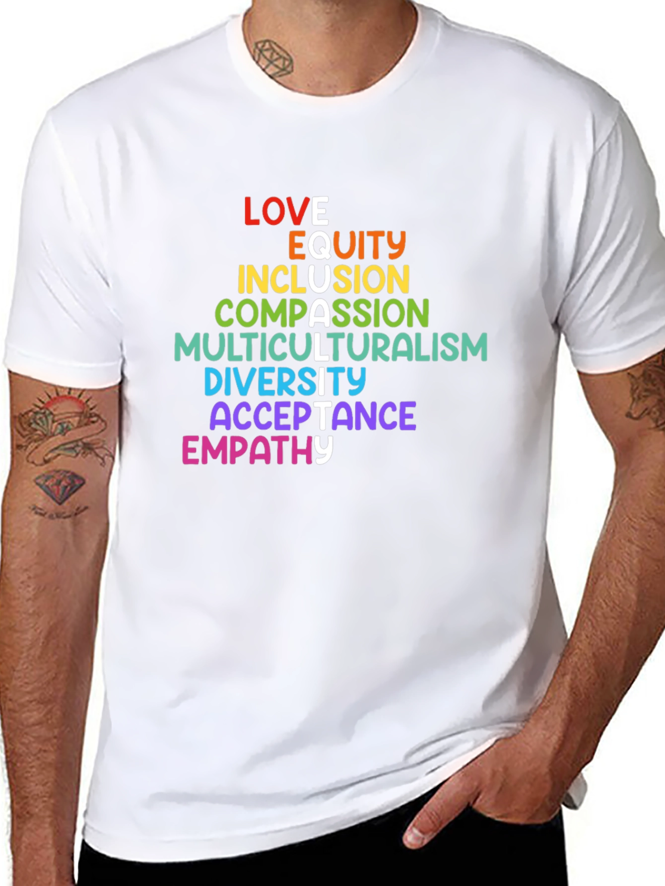 Love Equity & Inclusion Graphic Tee