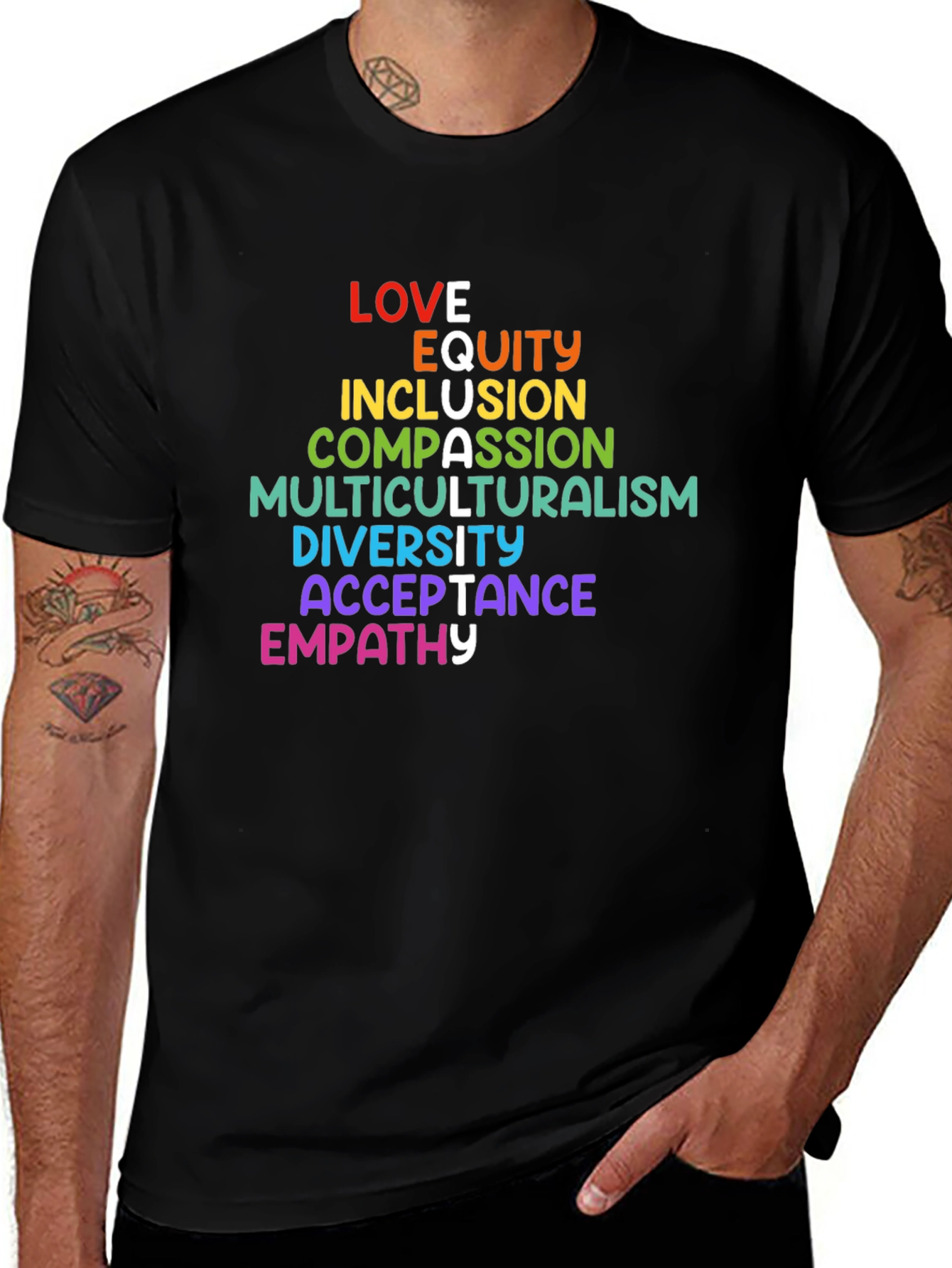 Love Equity & Inclusion Graphic Tee