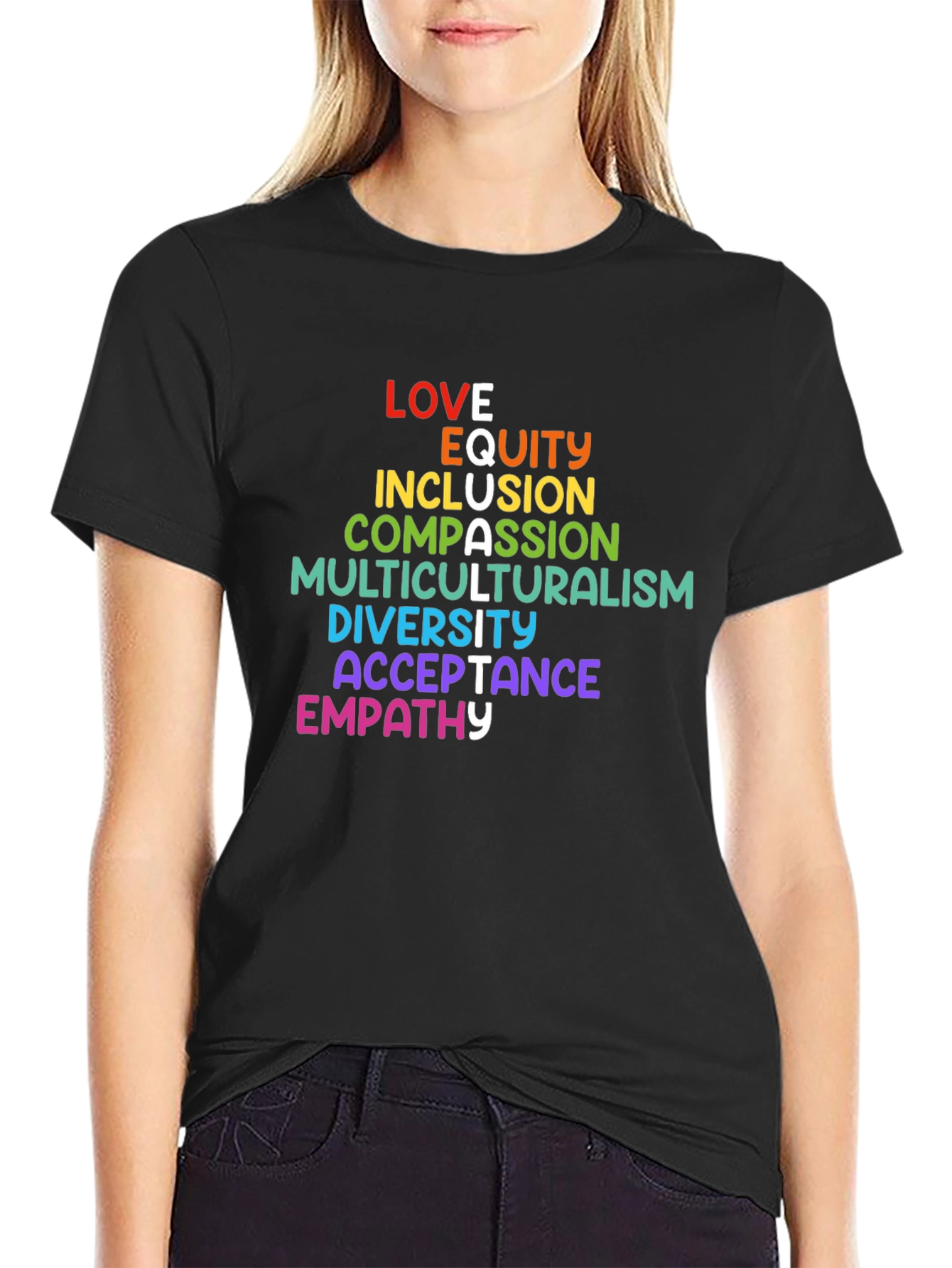 Love Equity & Inclusion Graphic Tee