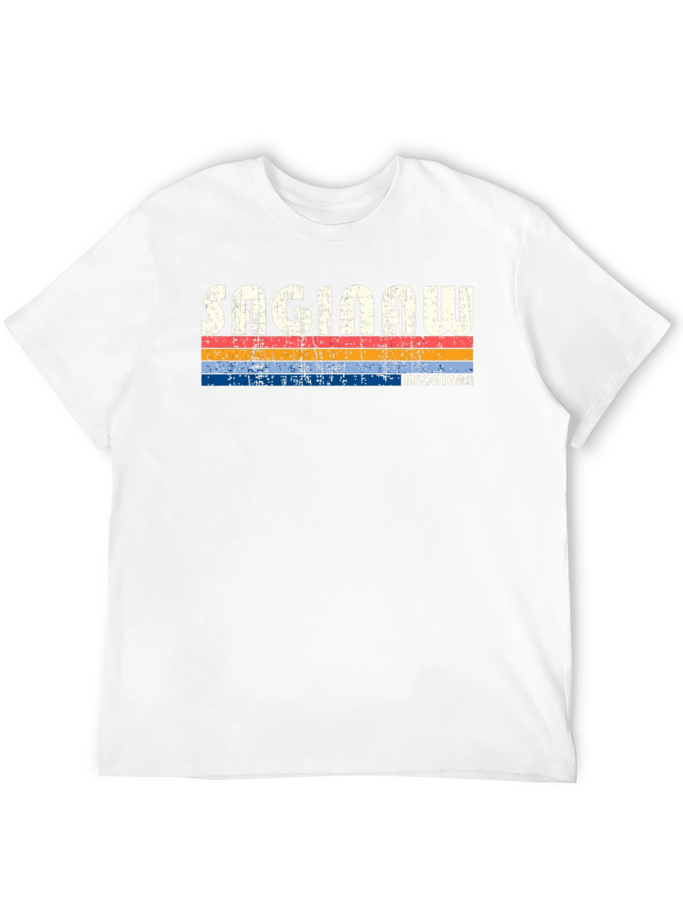 Saginaw Michigan Retro T-Shirt
