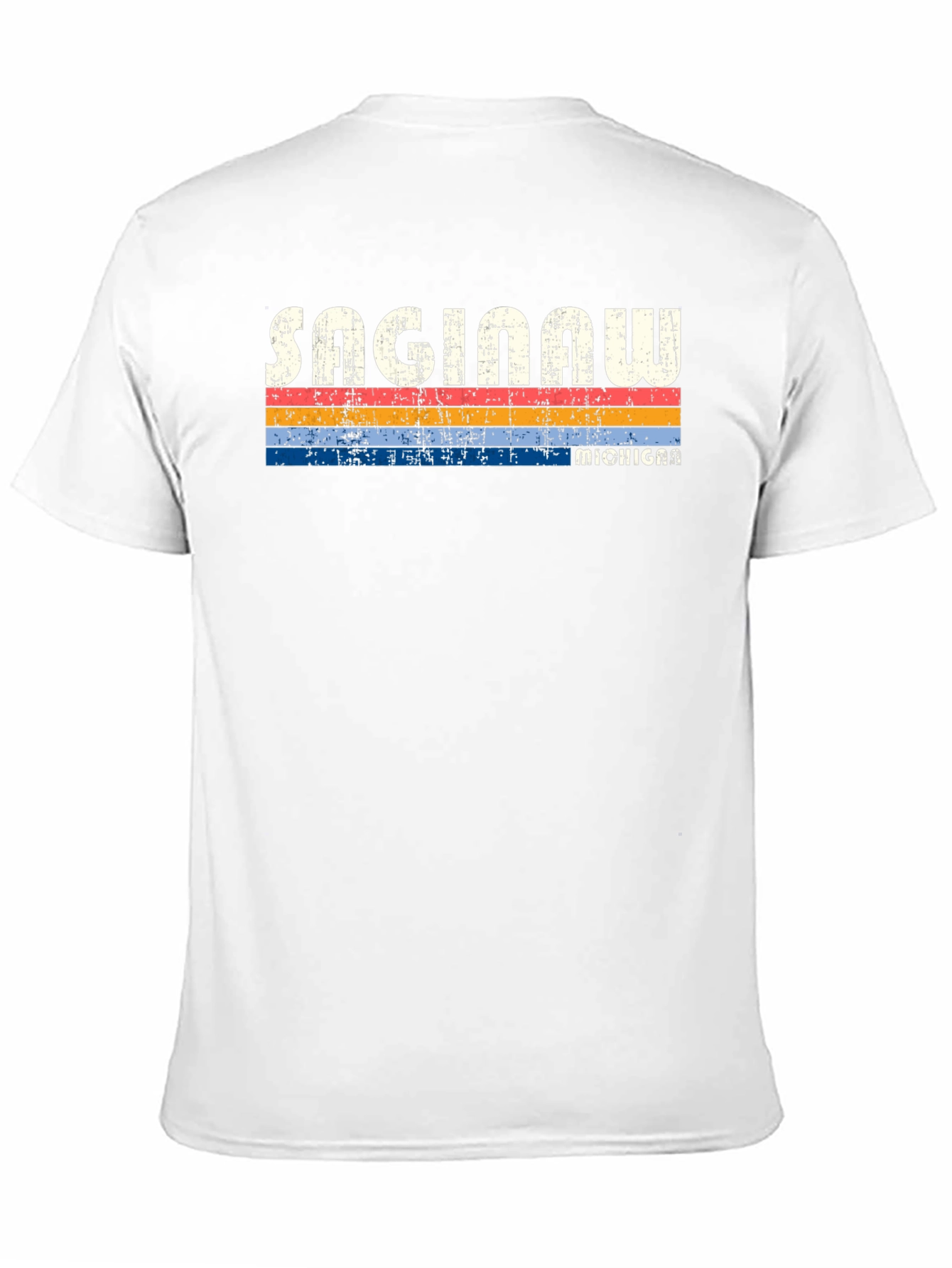 Saginaw Michigan Retro T-Shirt
