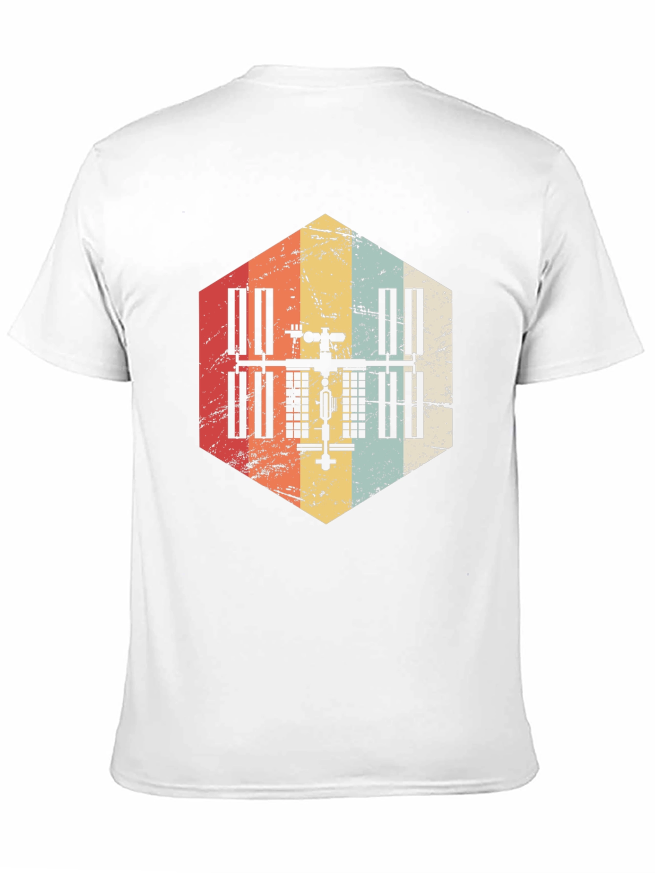 Retro Space Station T-Shirt