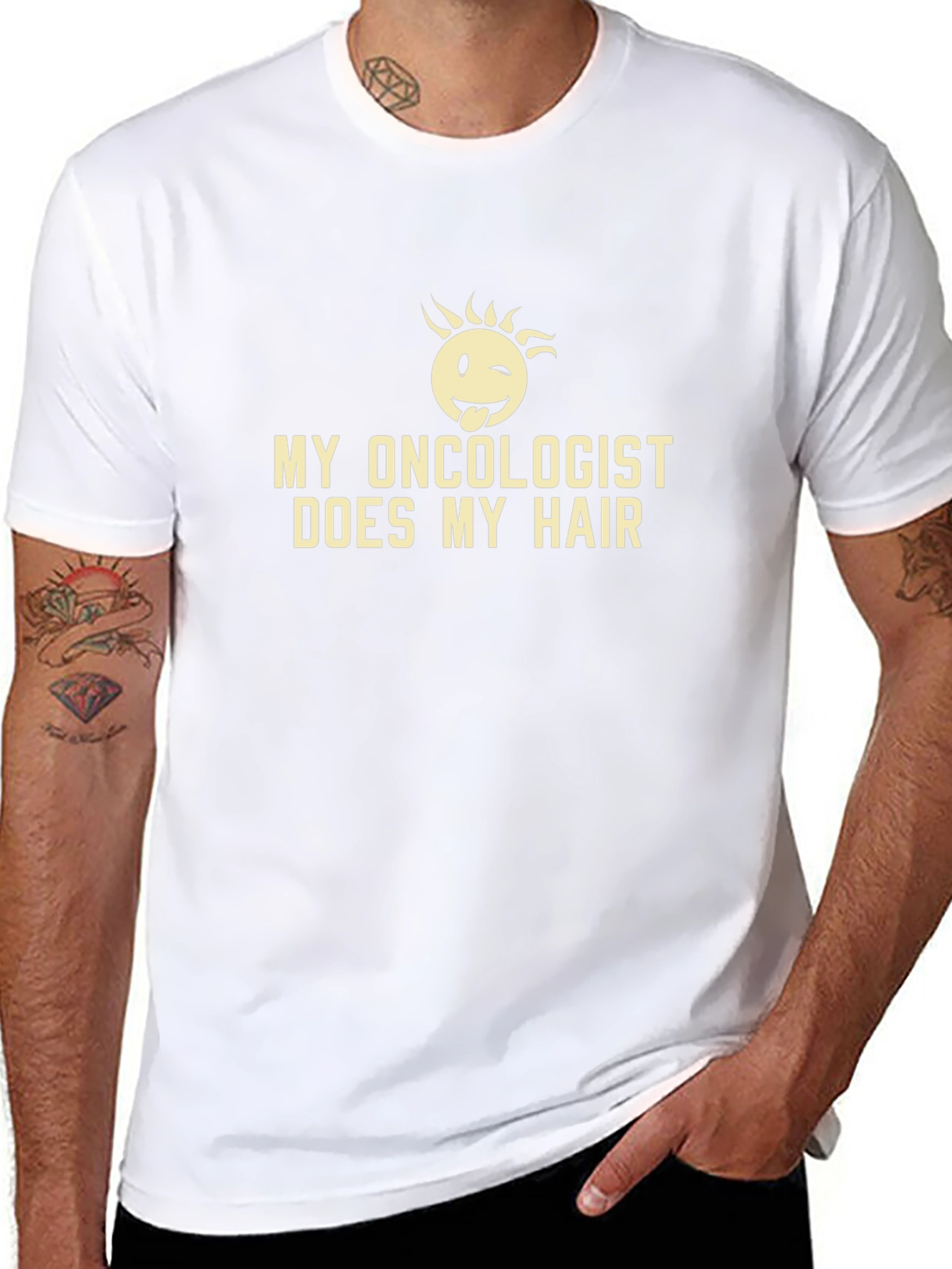 Funny Oncology T-Shirt: My Oncologist Does My Hair