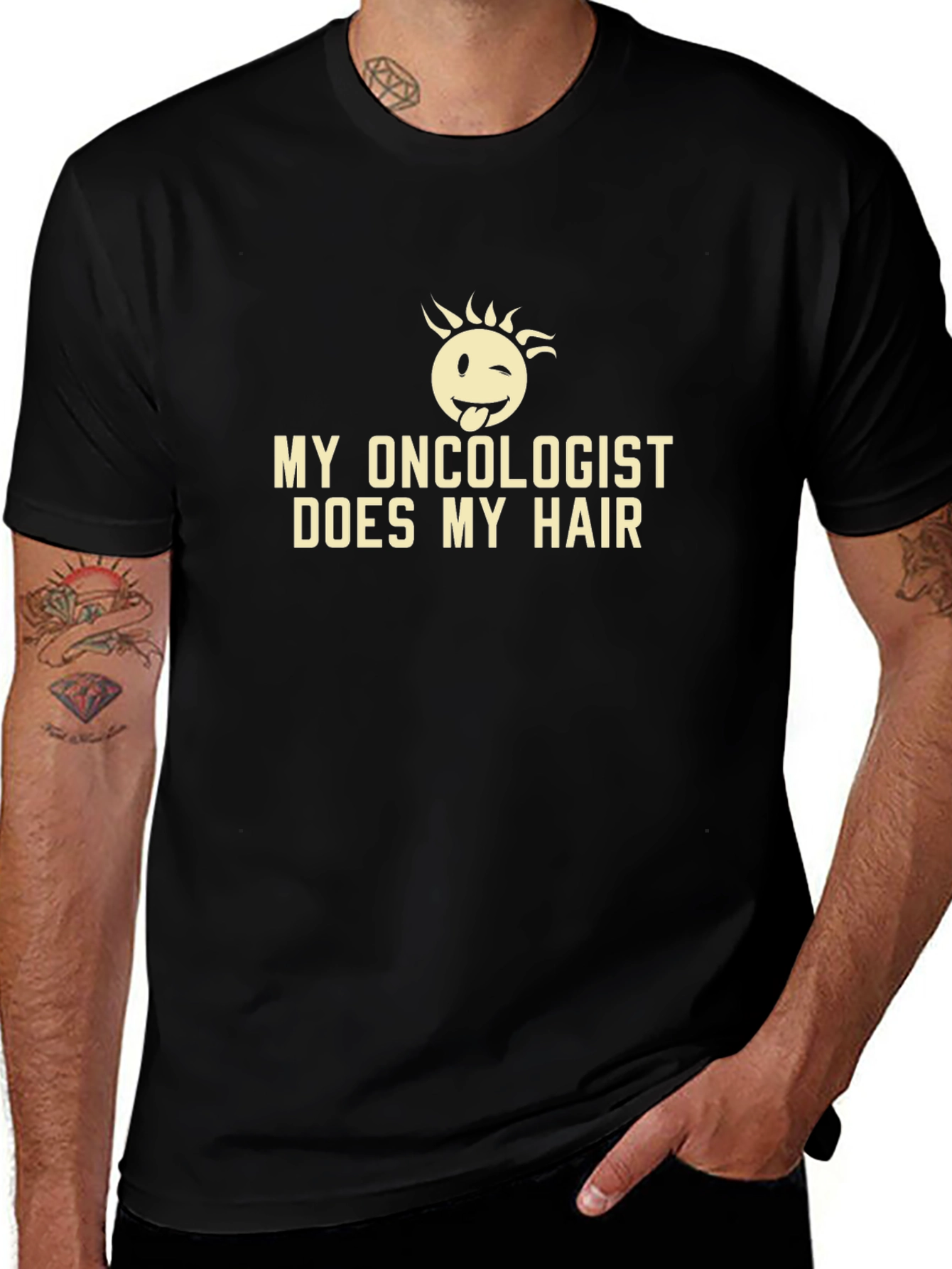 Funny Oncology T-Shirt: My Oncologist Does My Hair