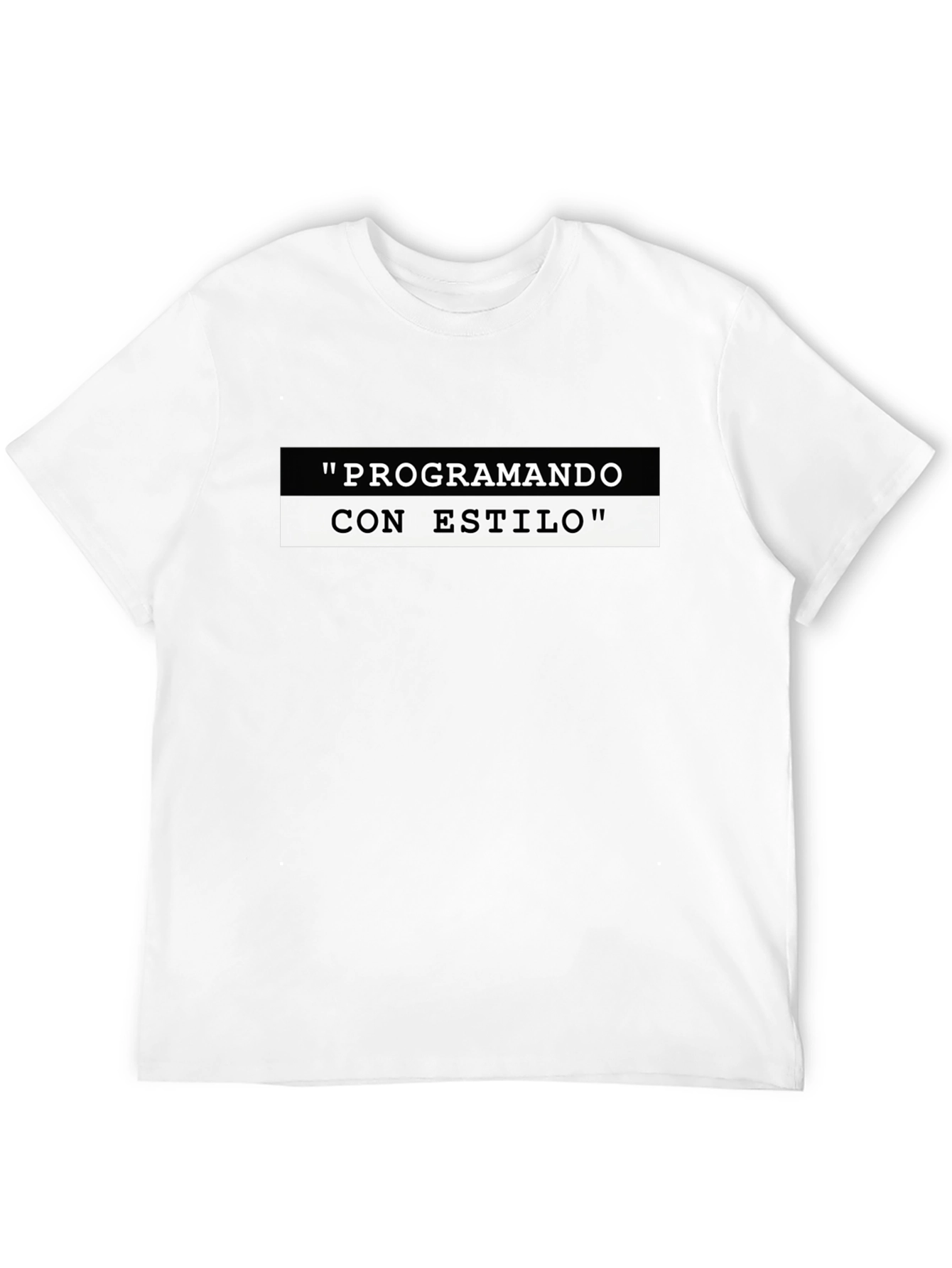 Stylish Programmer T-Shirt - Programando Con Estilo