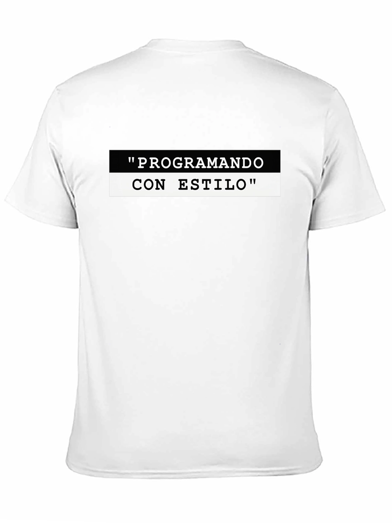 Stylish Programmer T-Shirt - Programando Con Estilo
