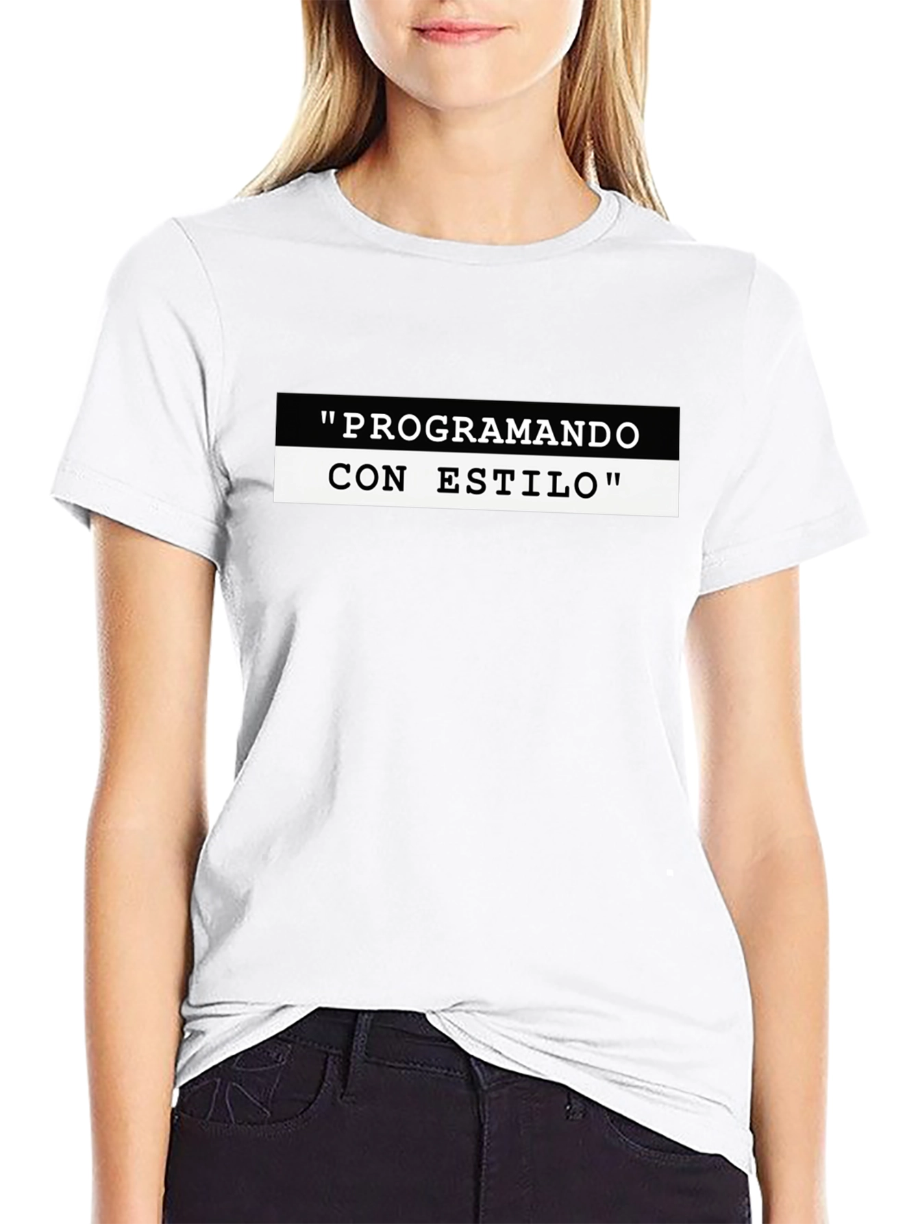 Stylish Programmer T-Shirt - Programando Con Estilo