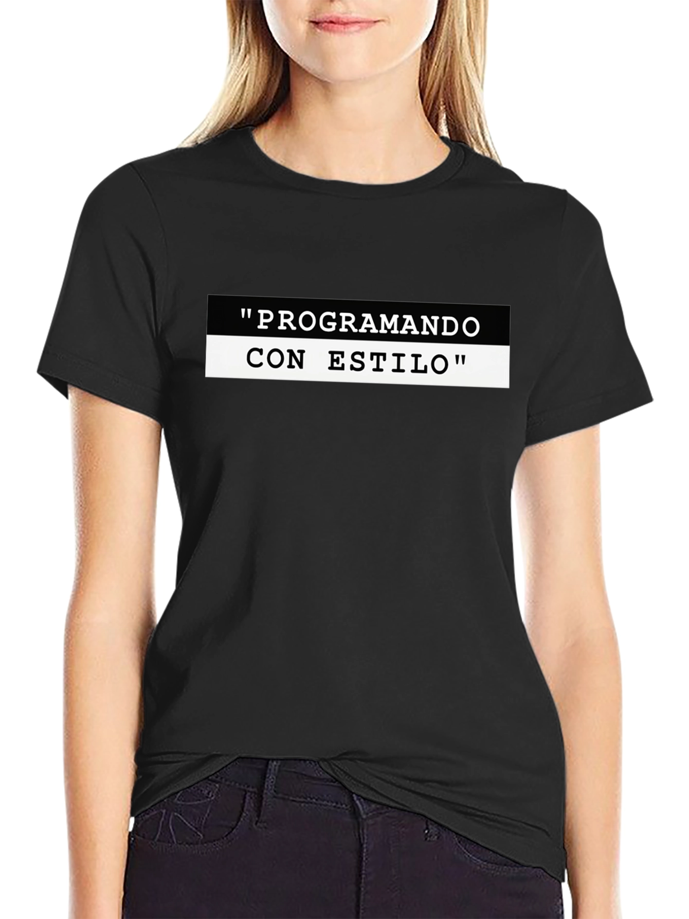 Stylish Programmer T-Shirt - Programando Con Estilo