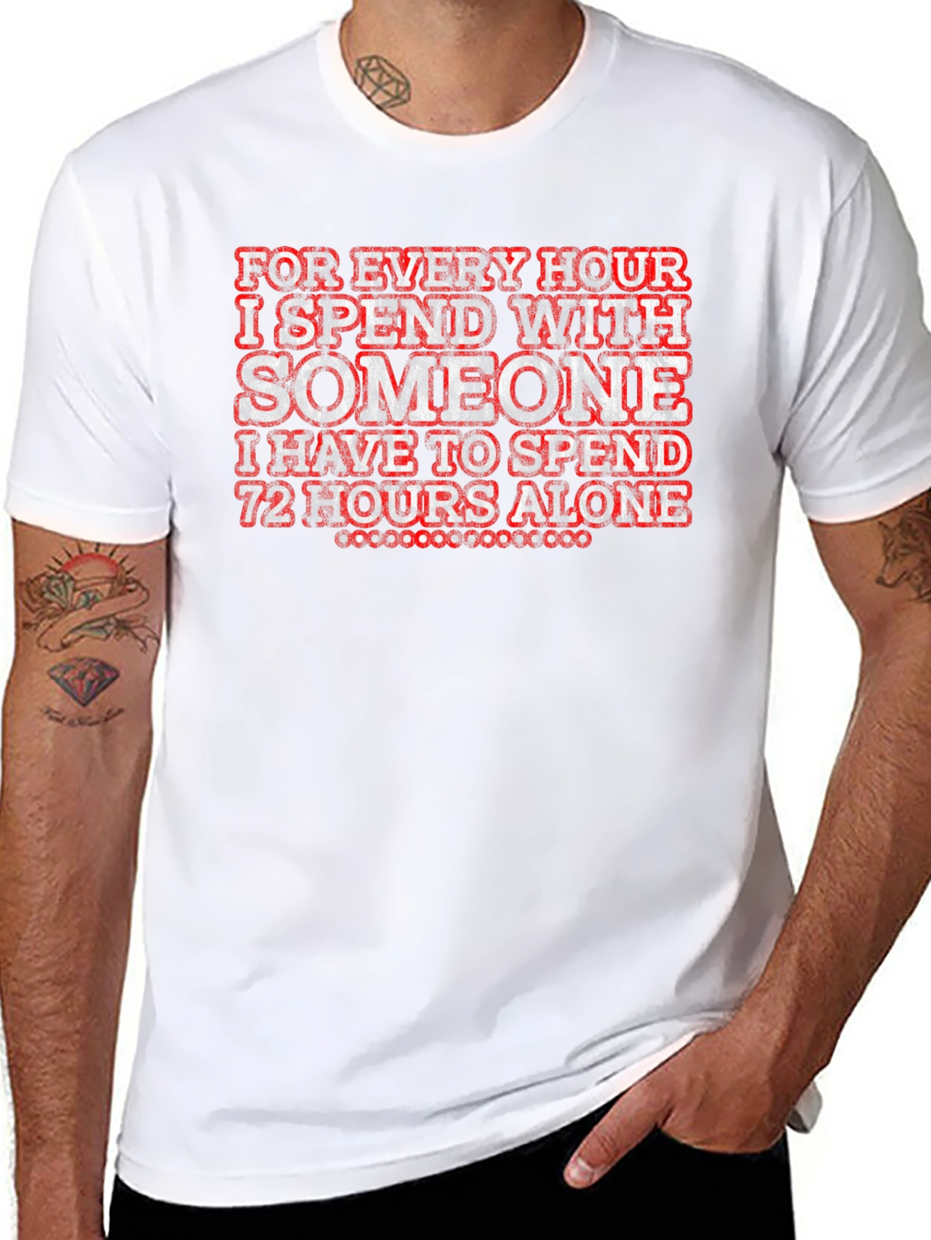 Introvert Humor Graphic T-Shirt