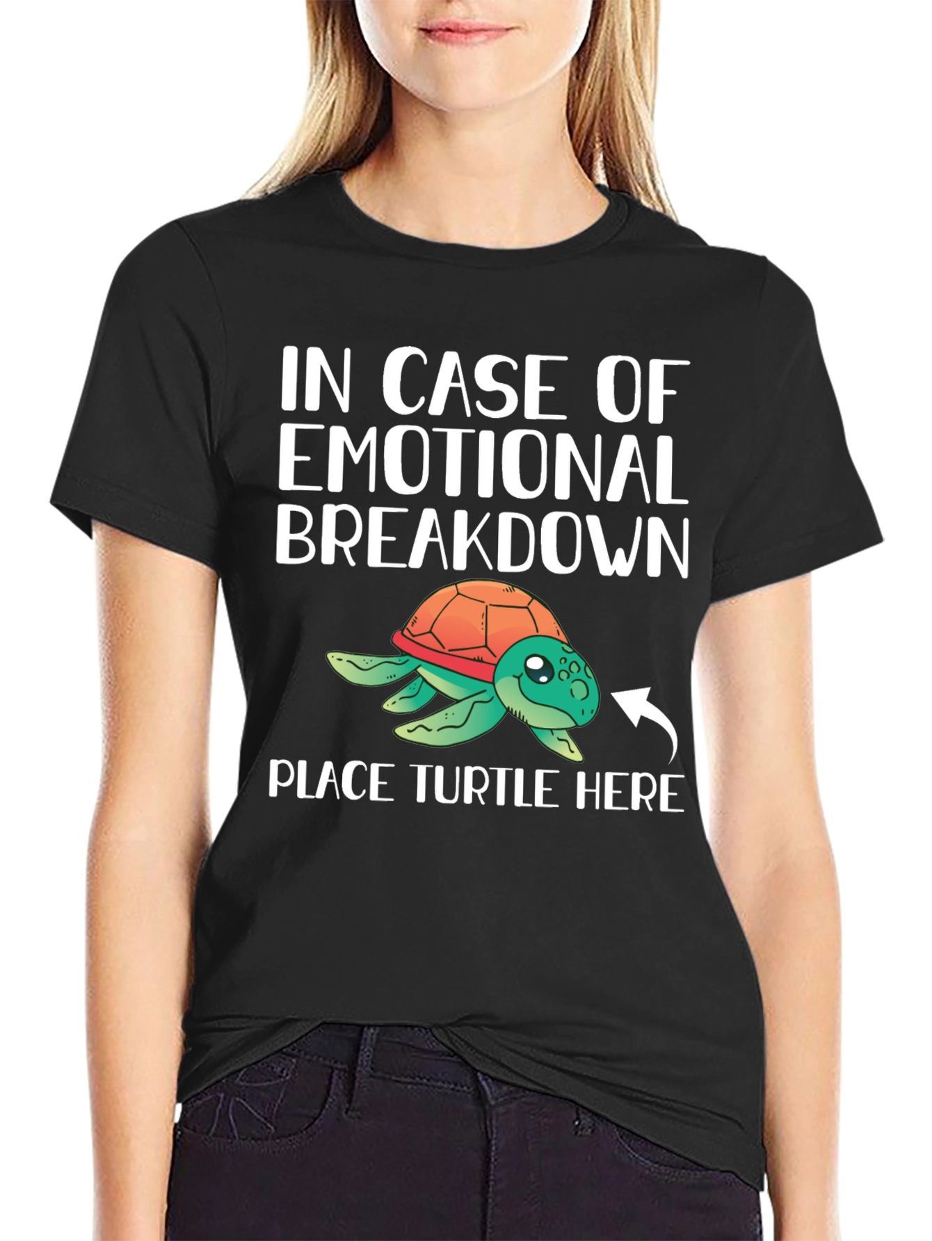 Emotional Support Turtle T-Shirt