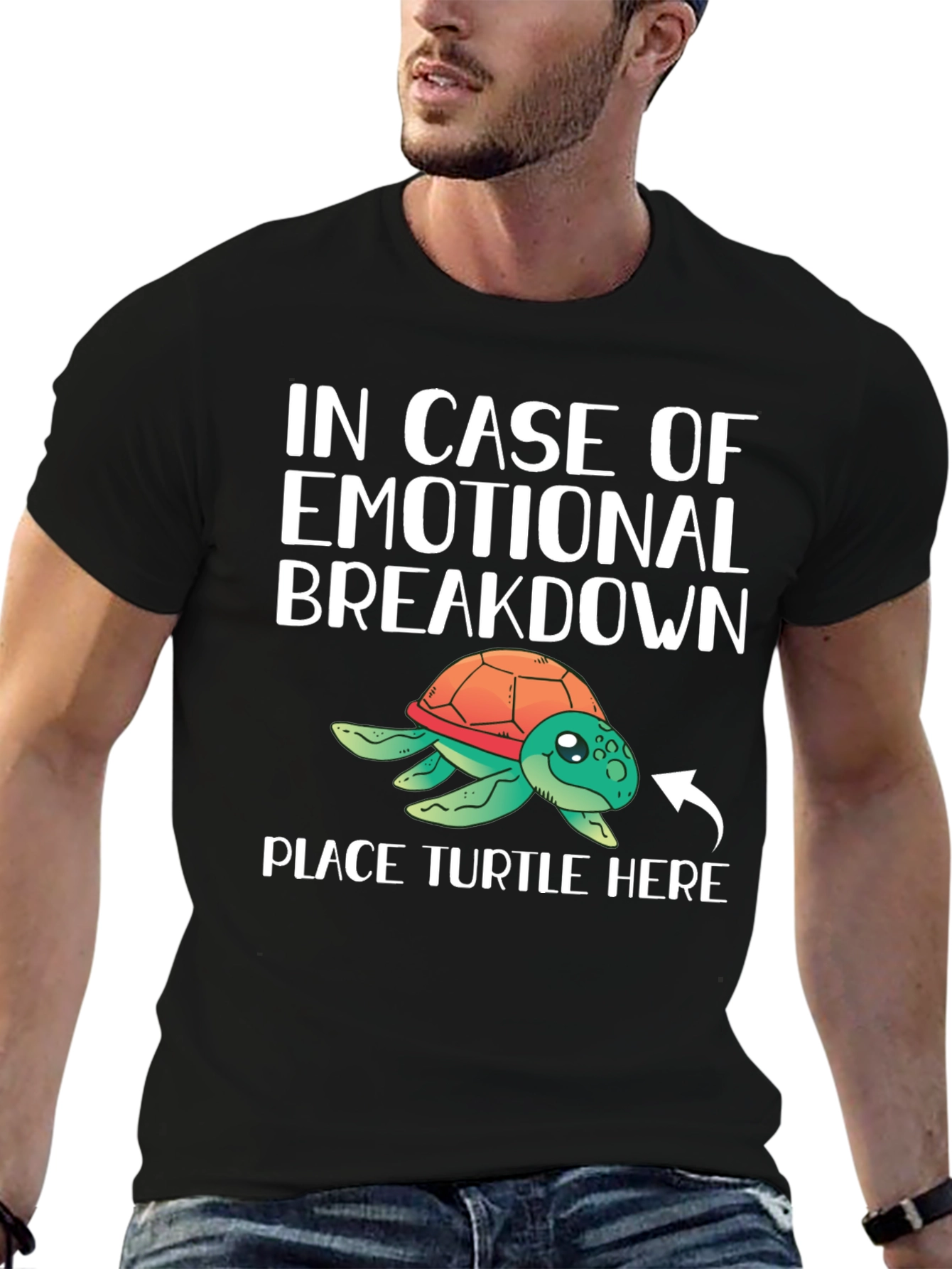 Emotional Support Turtle T-Shirt