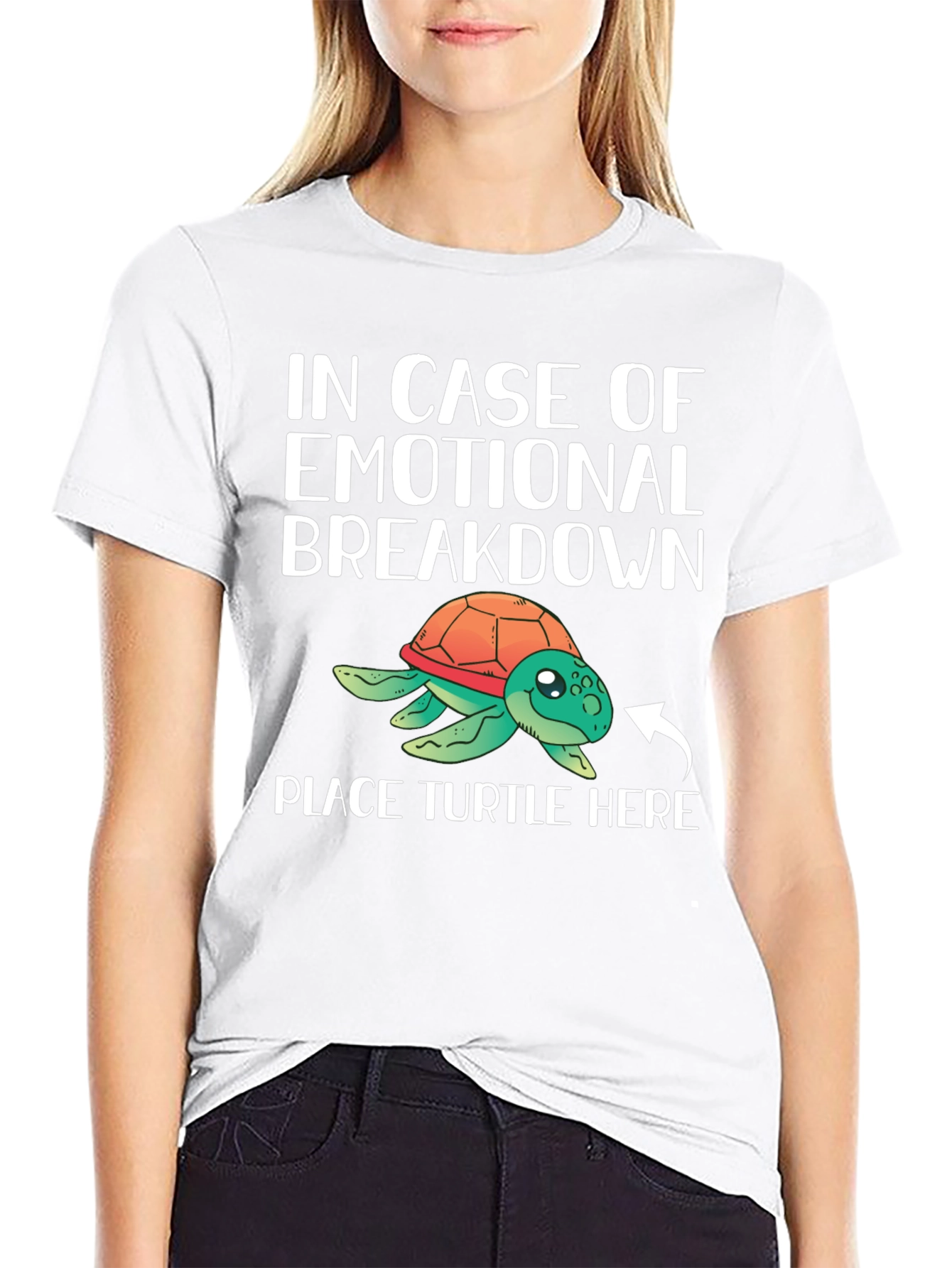 Emotional Support Turtle T-Shirt