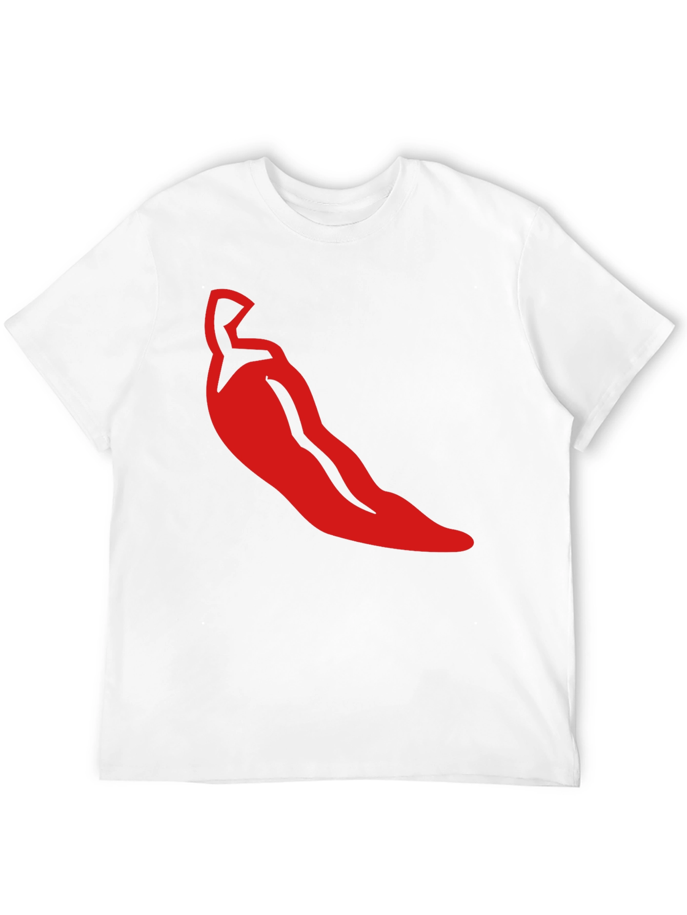 Red Chili Pepper Graphic Tee - Spicy Style!