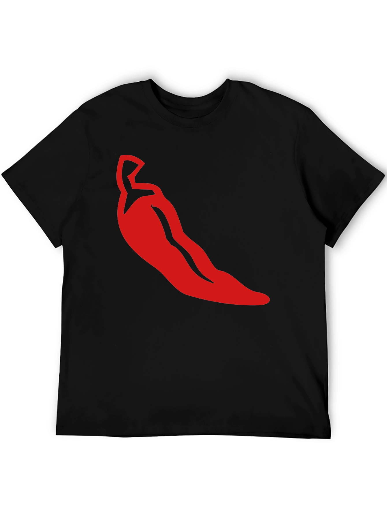 Red Chili Pepper Graphic Tee - Spicy Style!
