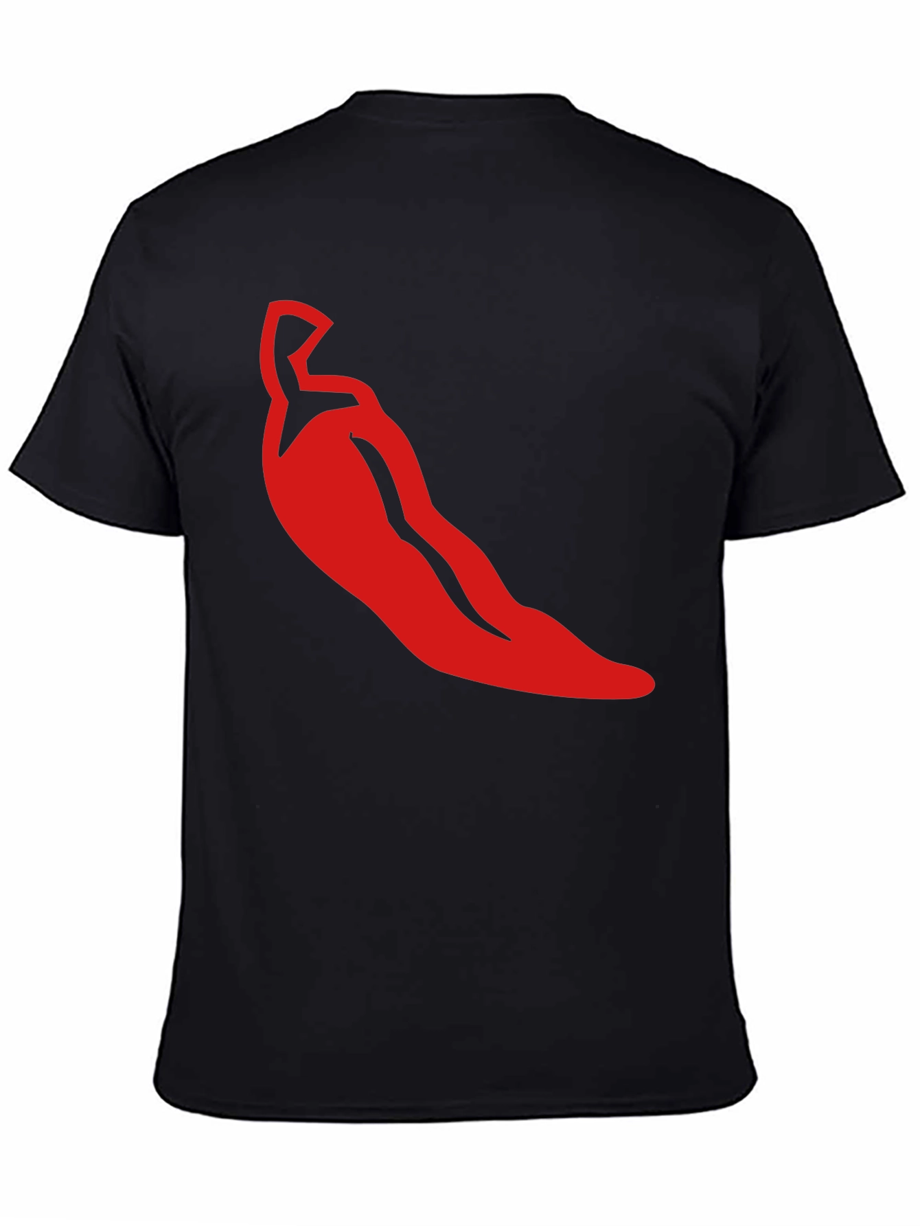 Red Chili Pepper Graphic Tee - Spicy Style!