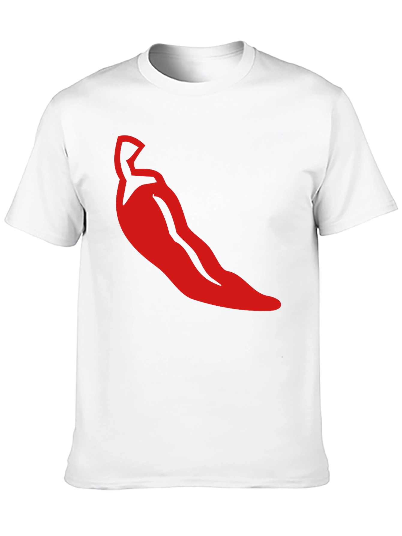Red Chili Pepper Graphic Tee - Spicy Style!