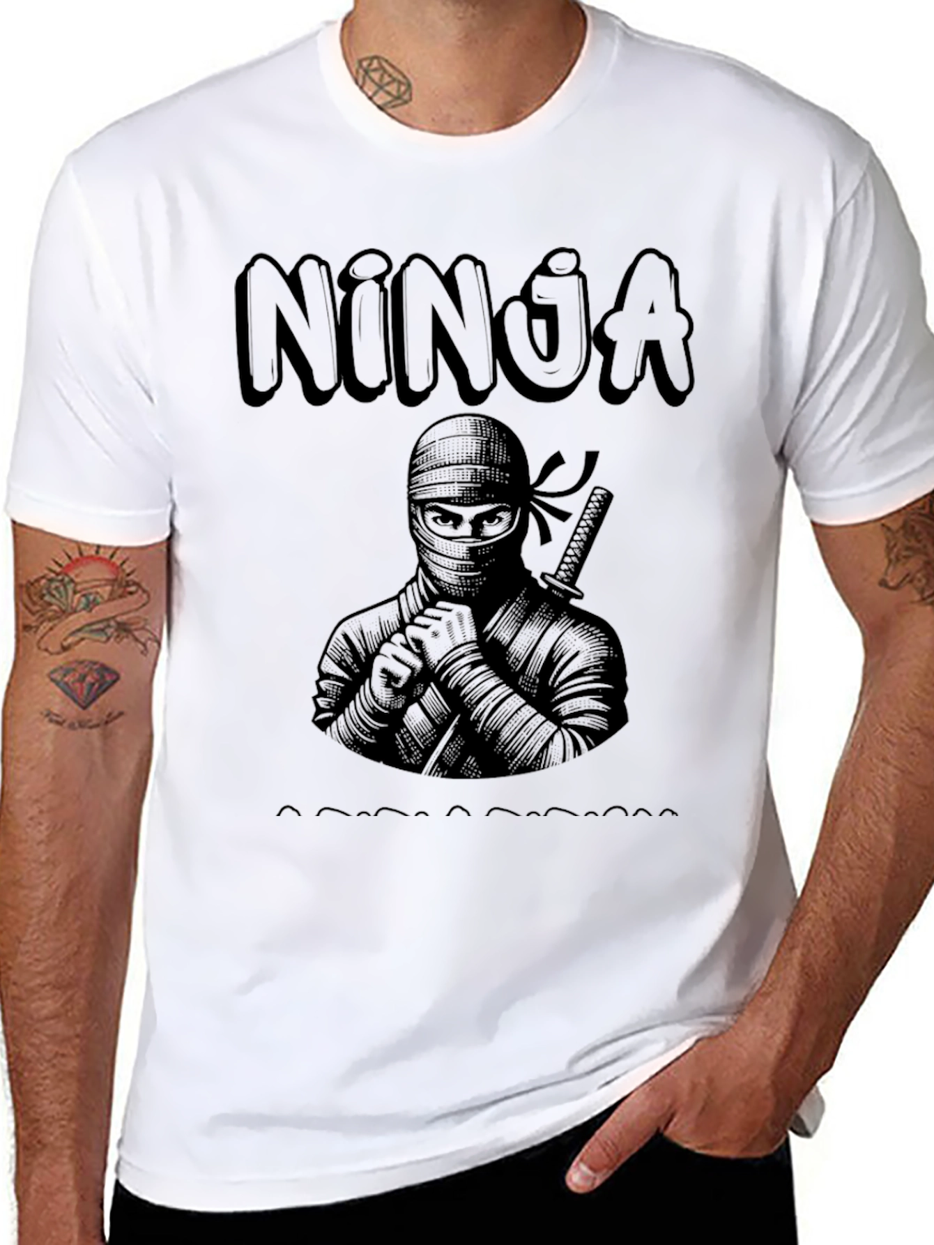 Ninja Graphic T-Shirt - Stealth Mode Activated