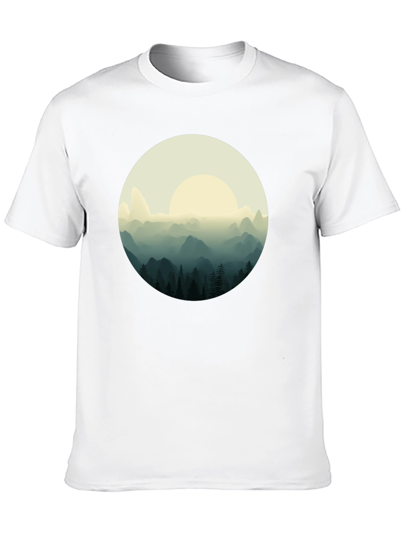 Mountain Vista Graphic Tee - Stylish Comfort