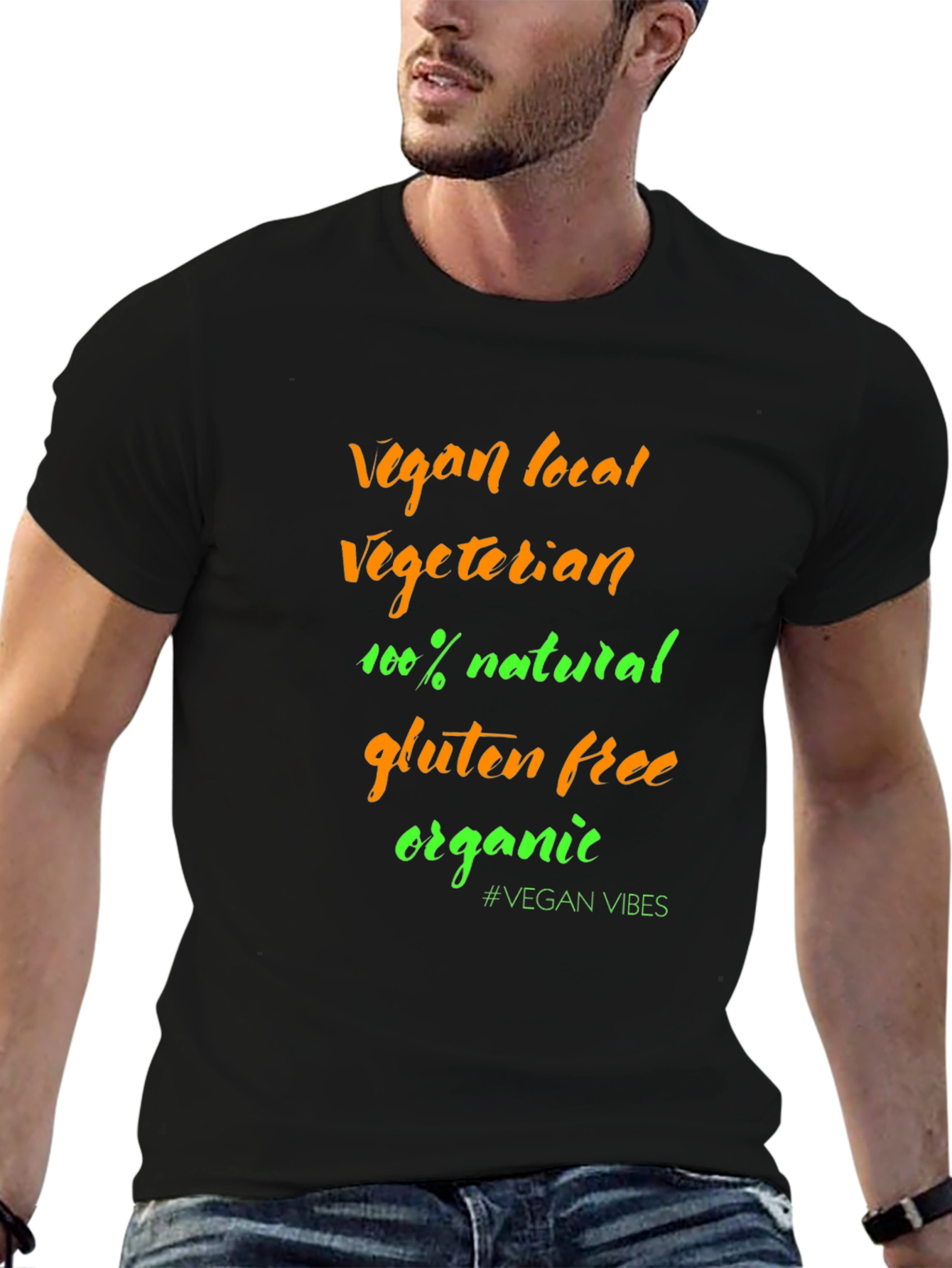 Vegan Local Tee - Organic Natural Gluten-Free Shirt