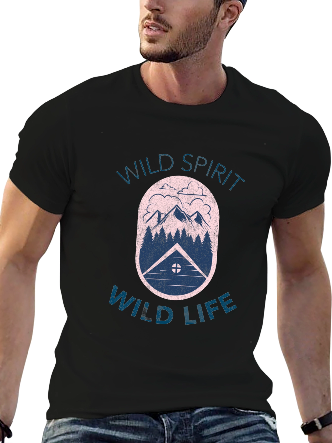 Wild Spirit Wildlife Graphic Tee - Nature Lovers T-Shirt