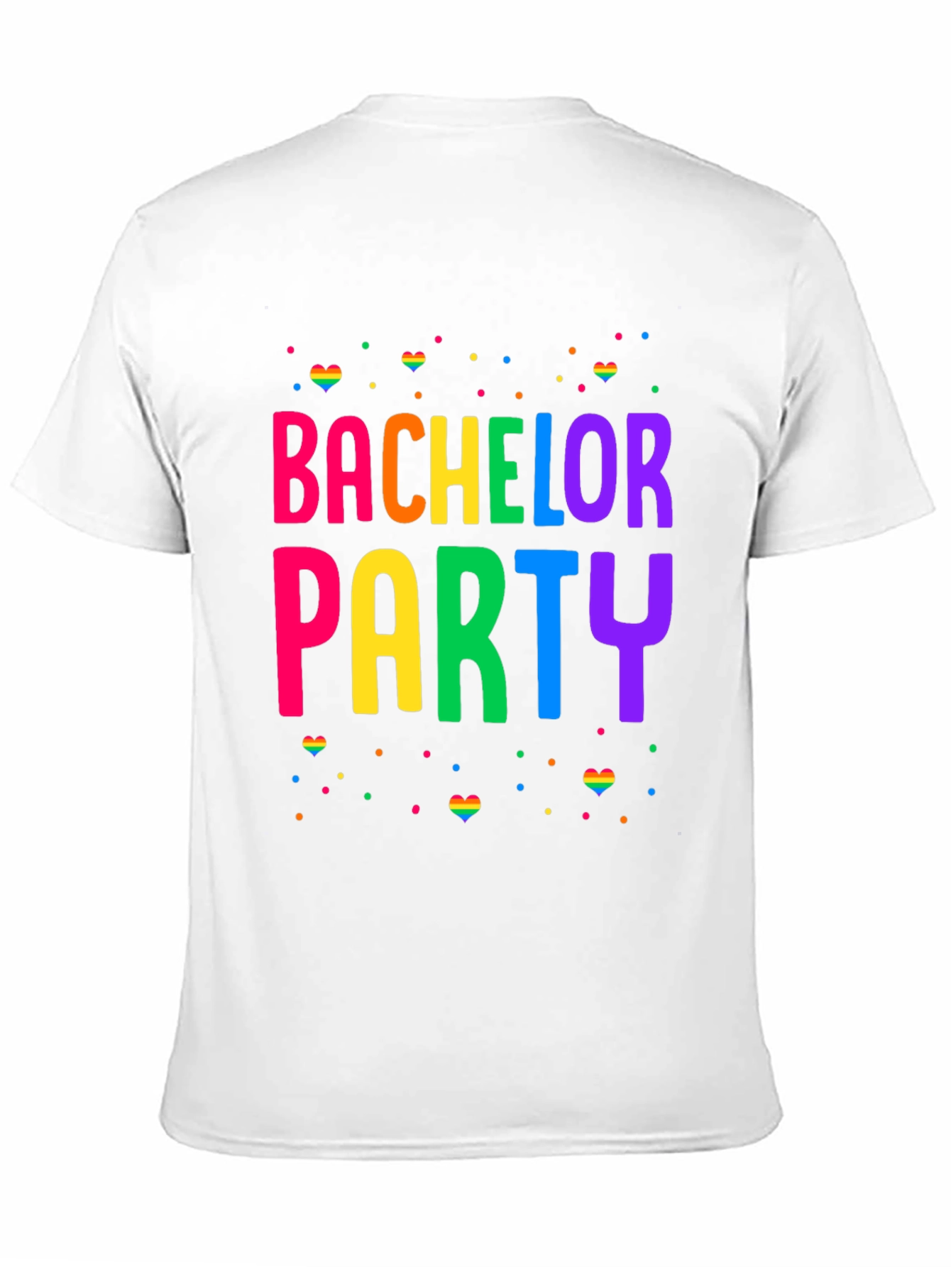 Bachelor Party Rainbow Pride T-Shirt