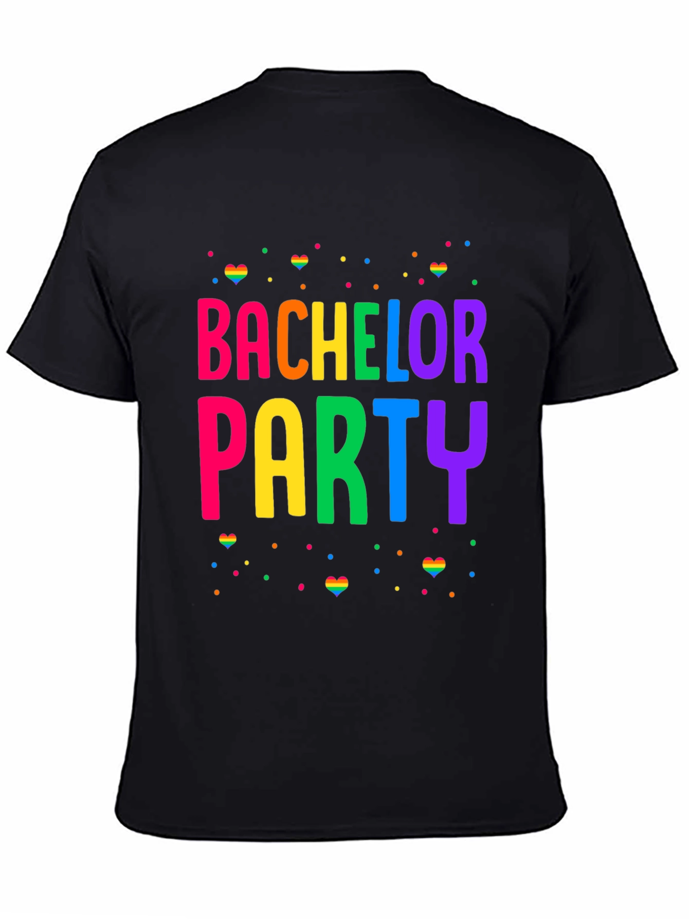 Bachelor Party Rainbow Pride T-Shirt